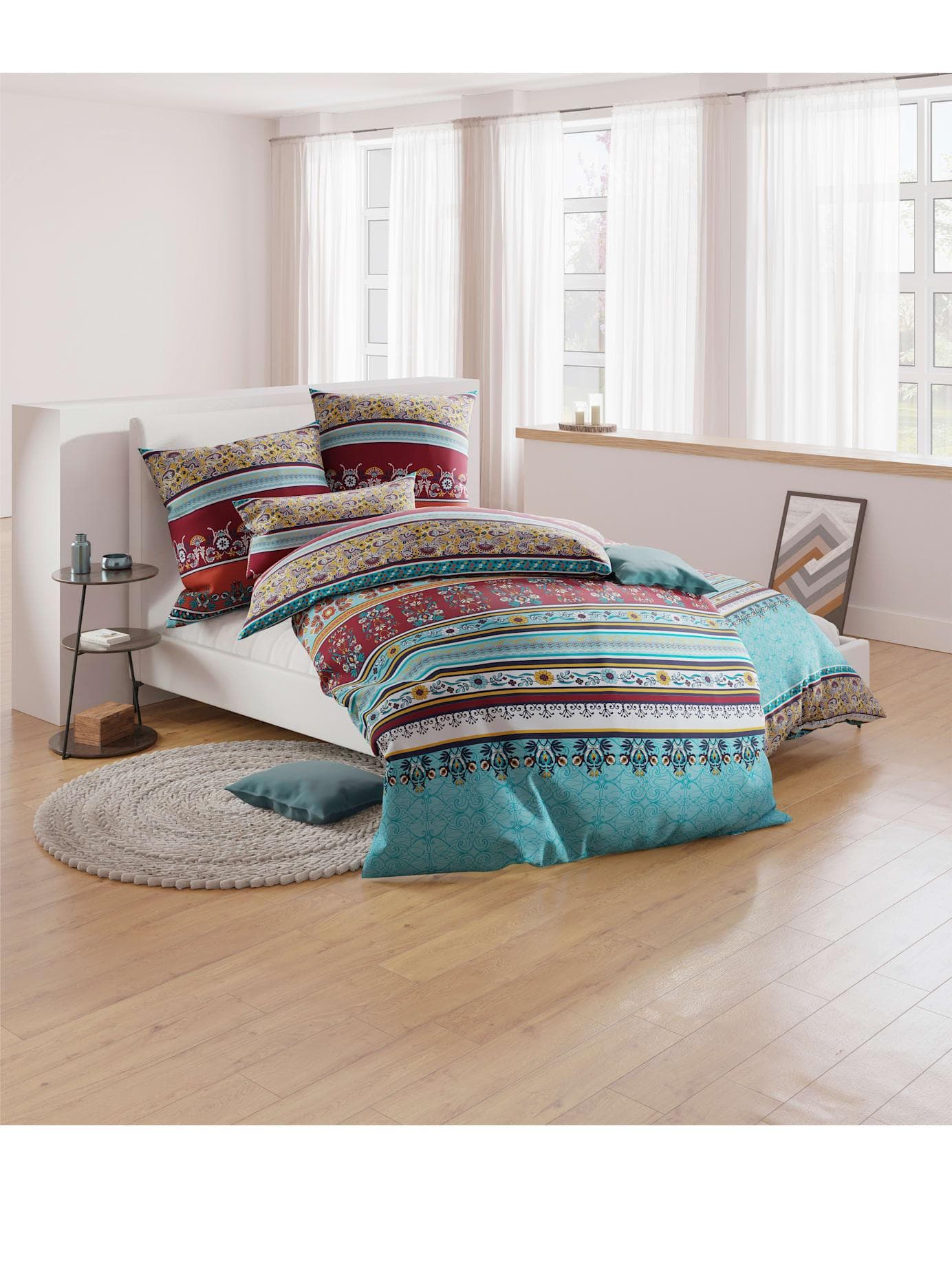 Witt Bettwäsche Renforcé 2-Teilig: Elegant & Ornament-Dessin