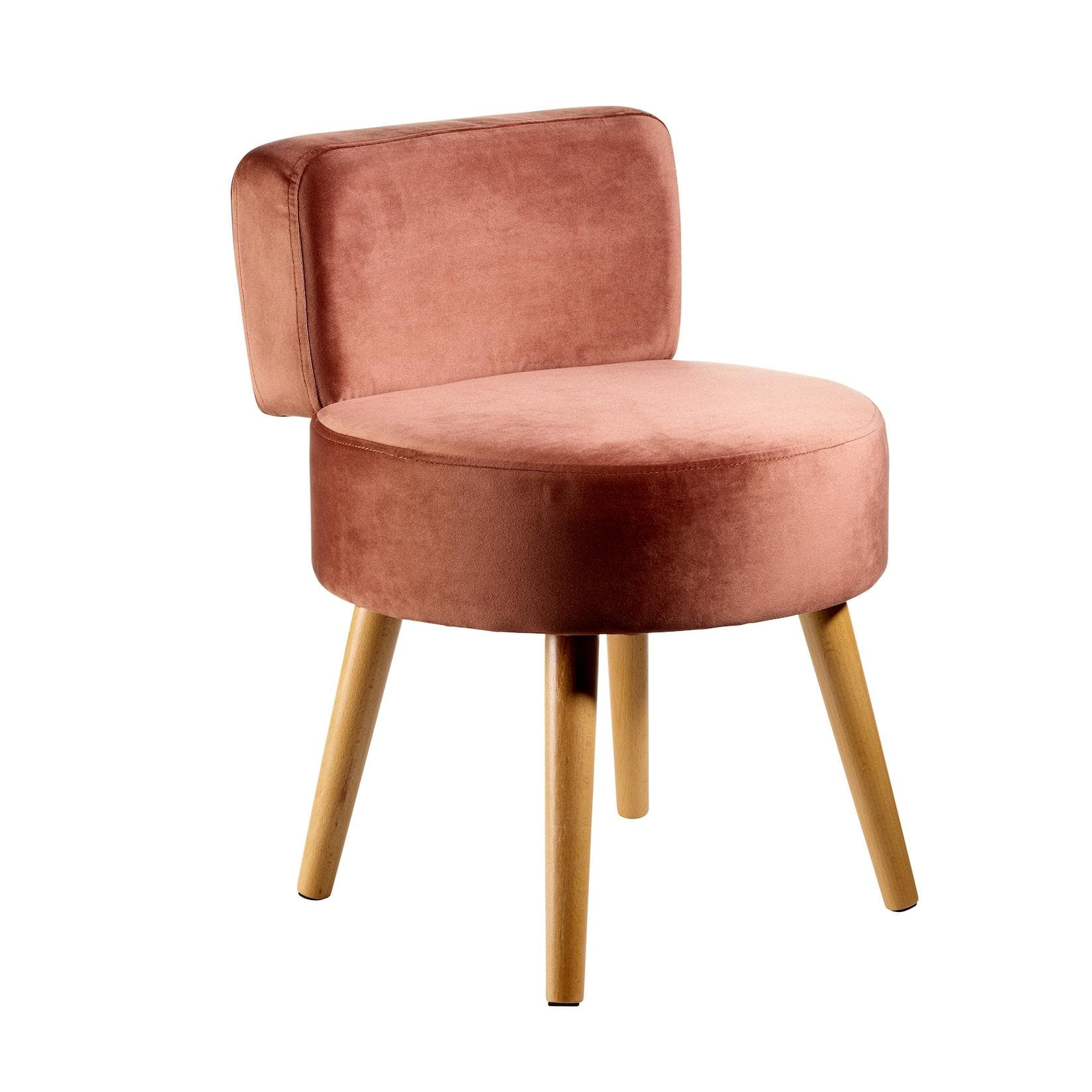 Gepolsterter Retro Cocktailsessel Milo - bis 200 kg belastbar