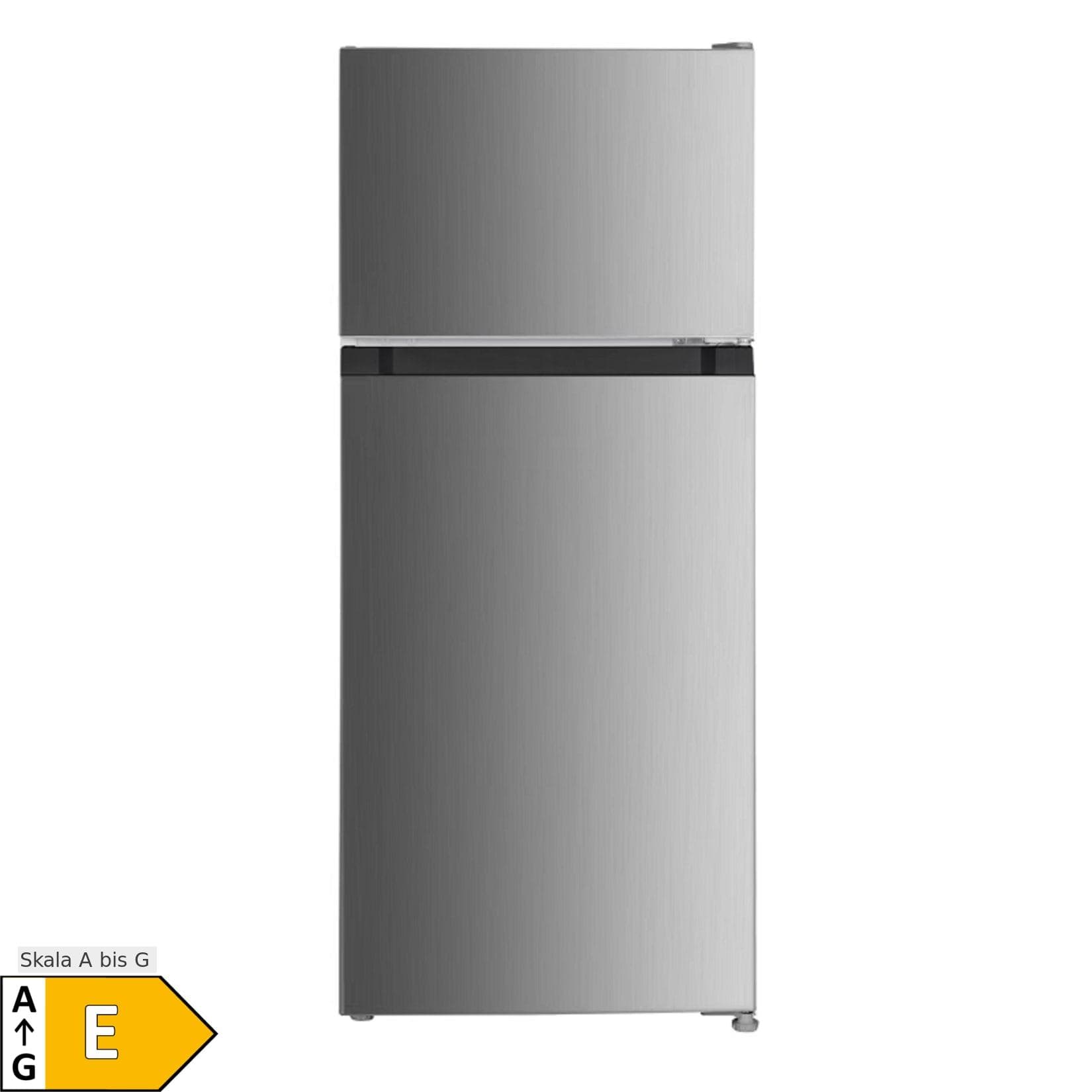PKM Kühl-Gefrierkombination GK126EIX Inox-Design 117 Liter
