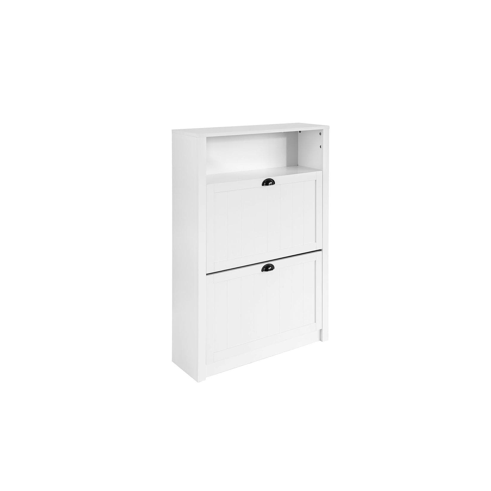 SoBuy Schuhschrank FSR87 Schuhkipper Weiß