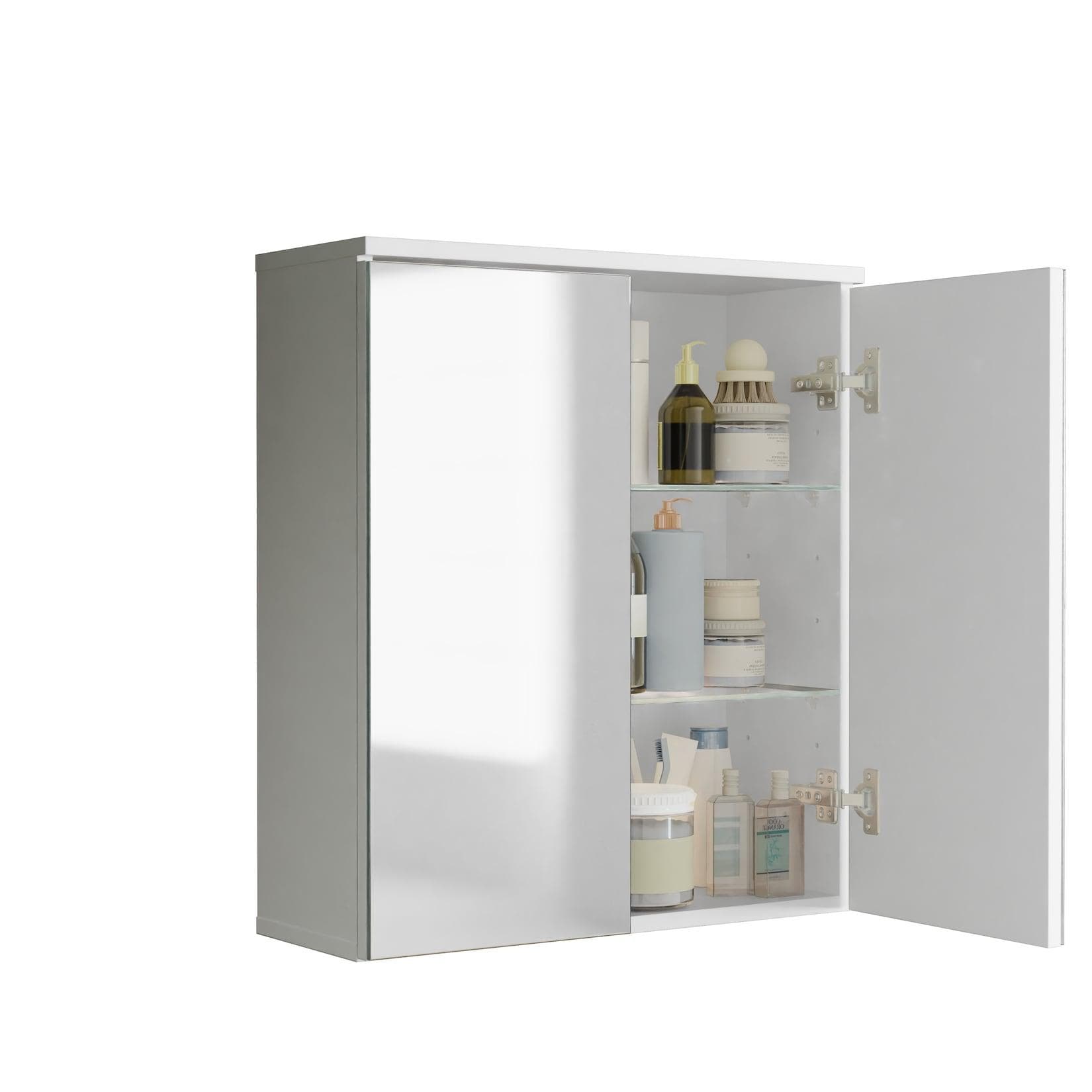 Badspiegel VCM Nilari Weiß Spiegel