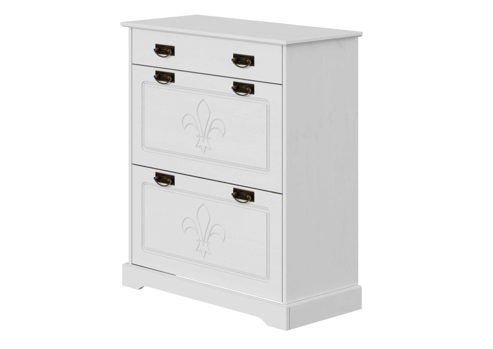 Schuhkommode HOME AFFAIRE Lille Schuhkipper Massivholz Kiefer