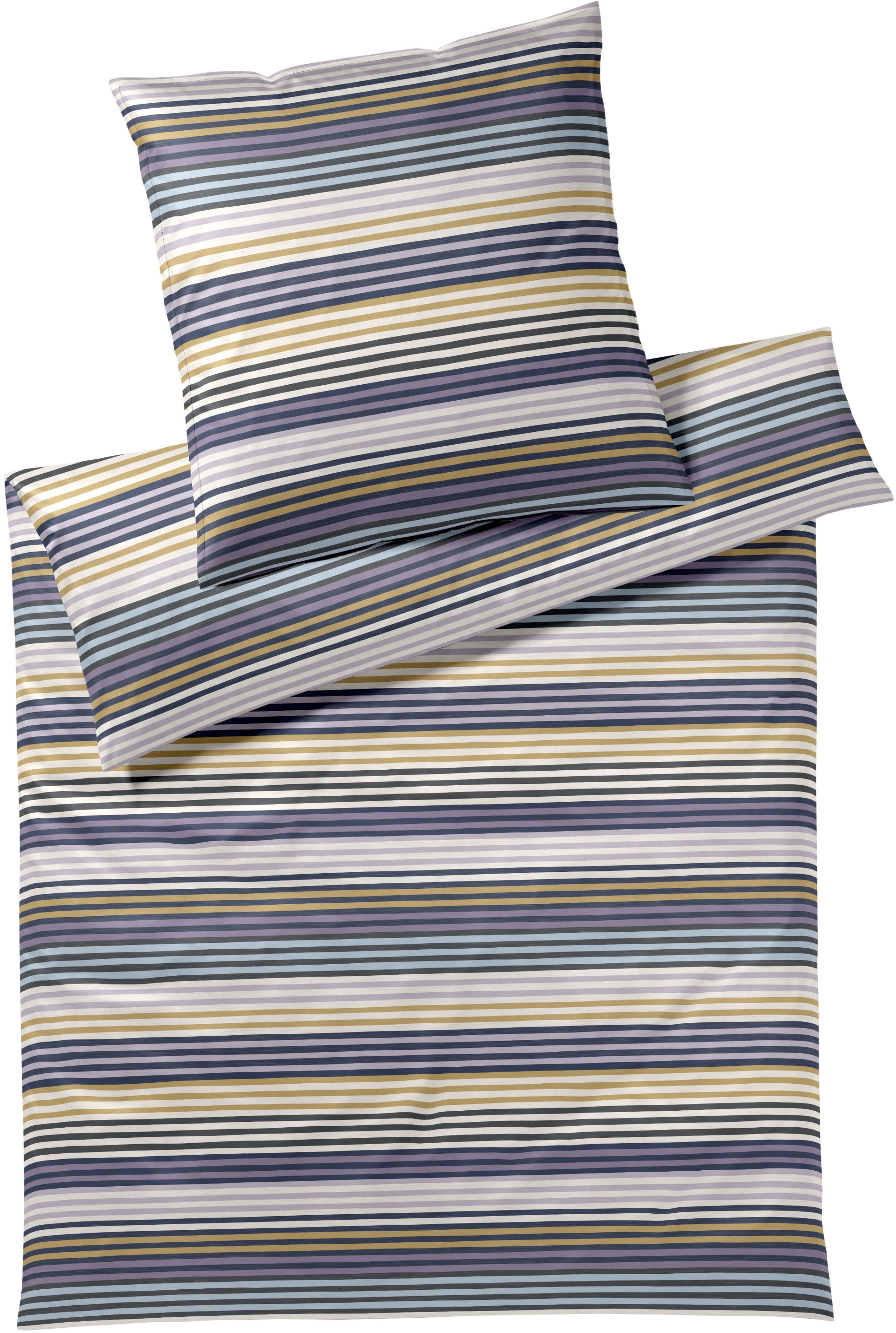 Elegante Lila Bettwäsche aus Baumwolle und Viskose