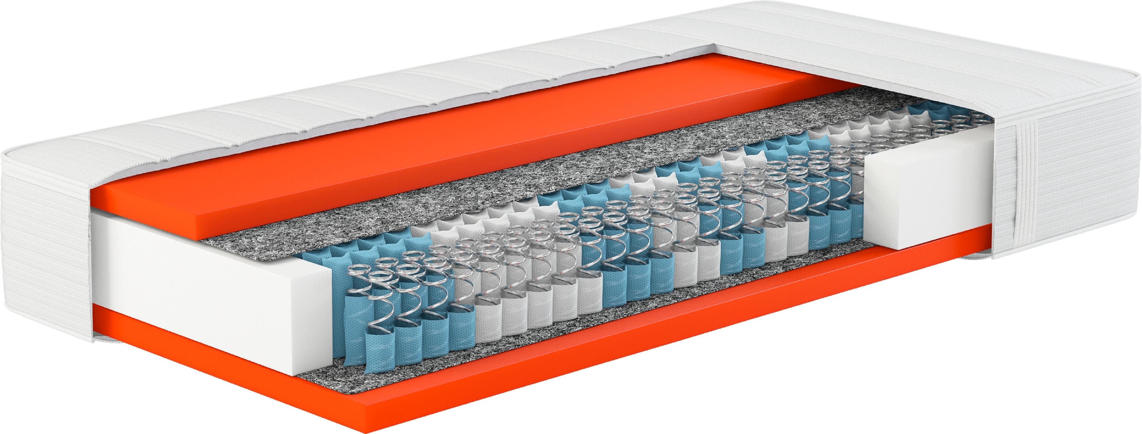Hn8 Schlafsysteme Boxspringmatratze Dynamic TFK: Innovativer Lumatex-Hybridschaum