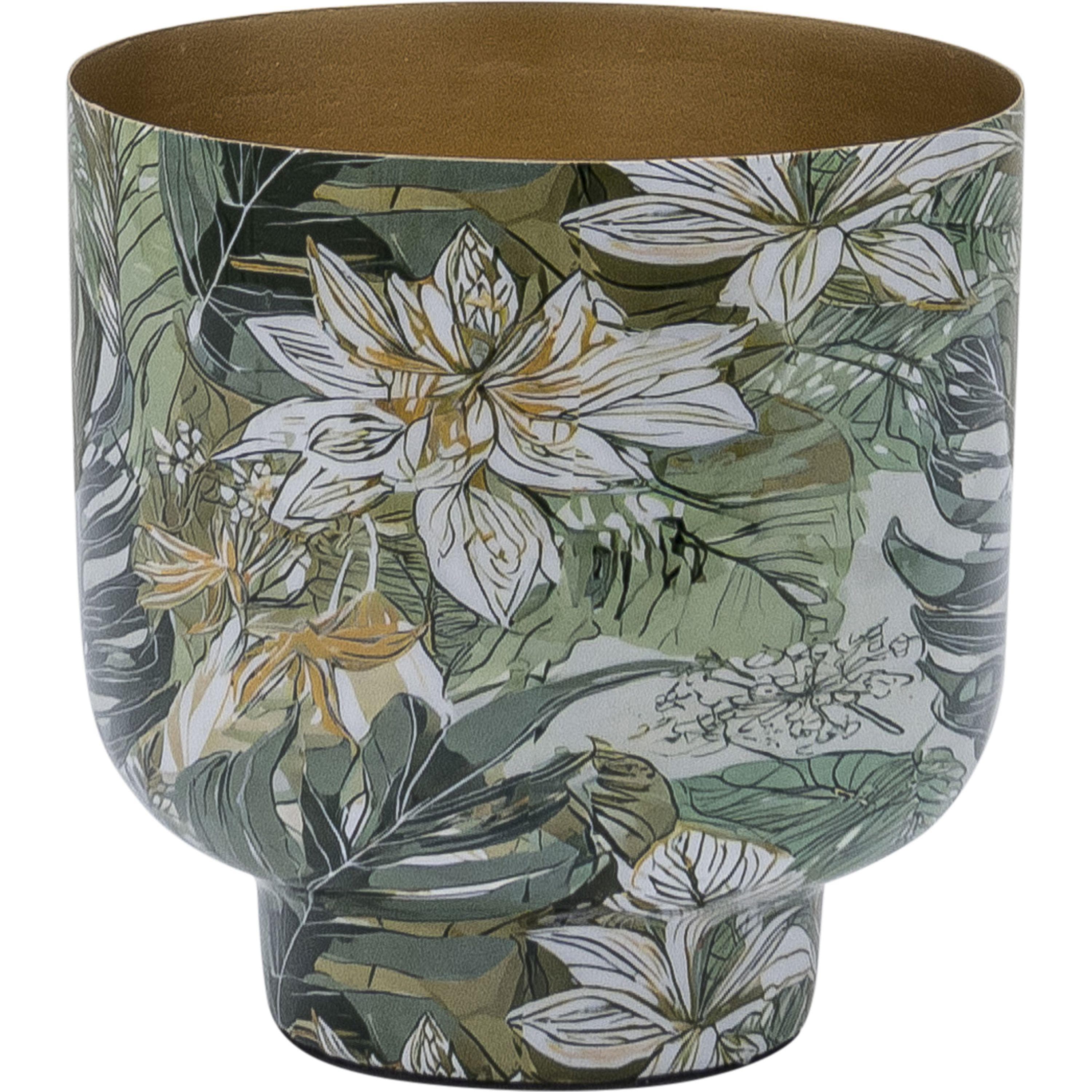 Übertopf INSTYLE Metall Grün