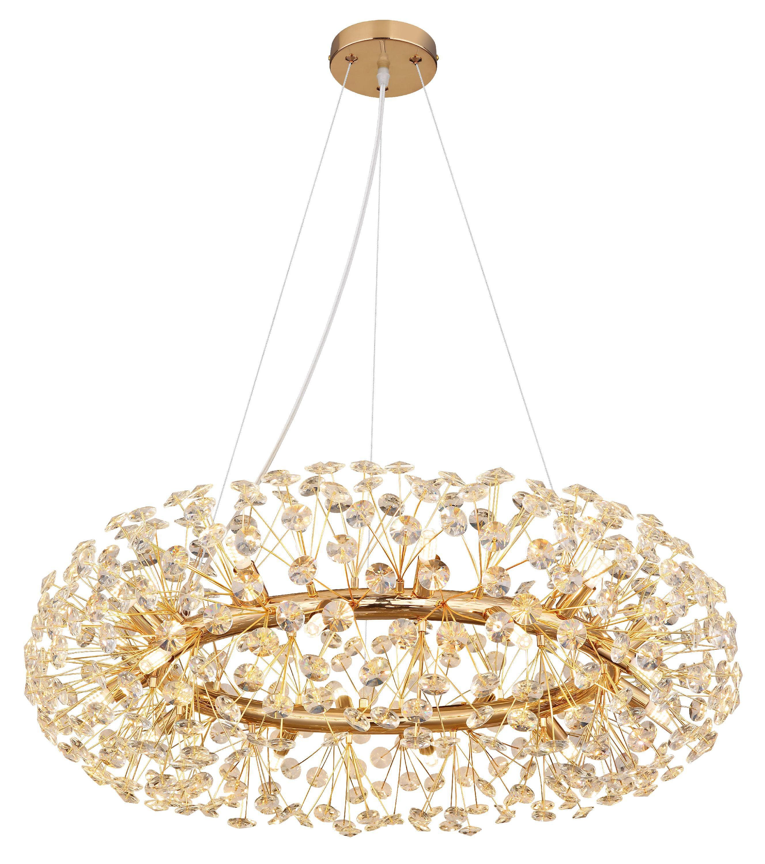 Kronleuchter KATRINA Gold GLOBO Lighting