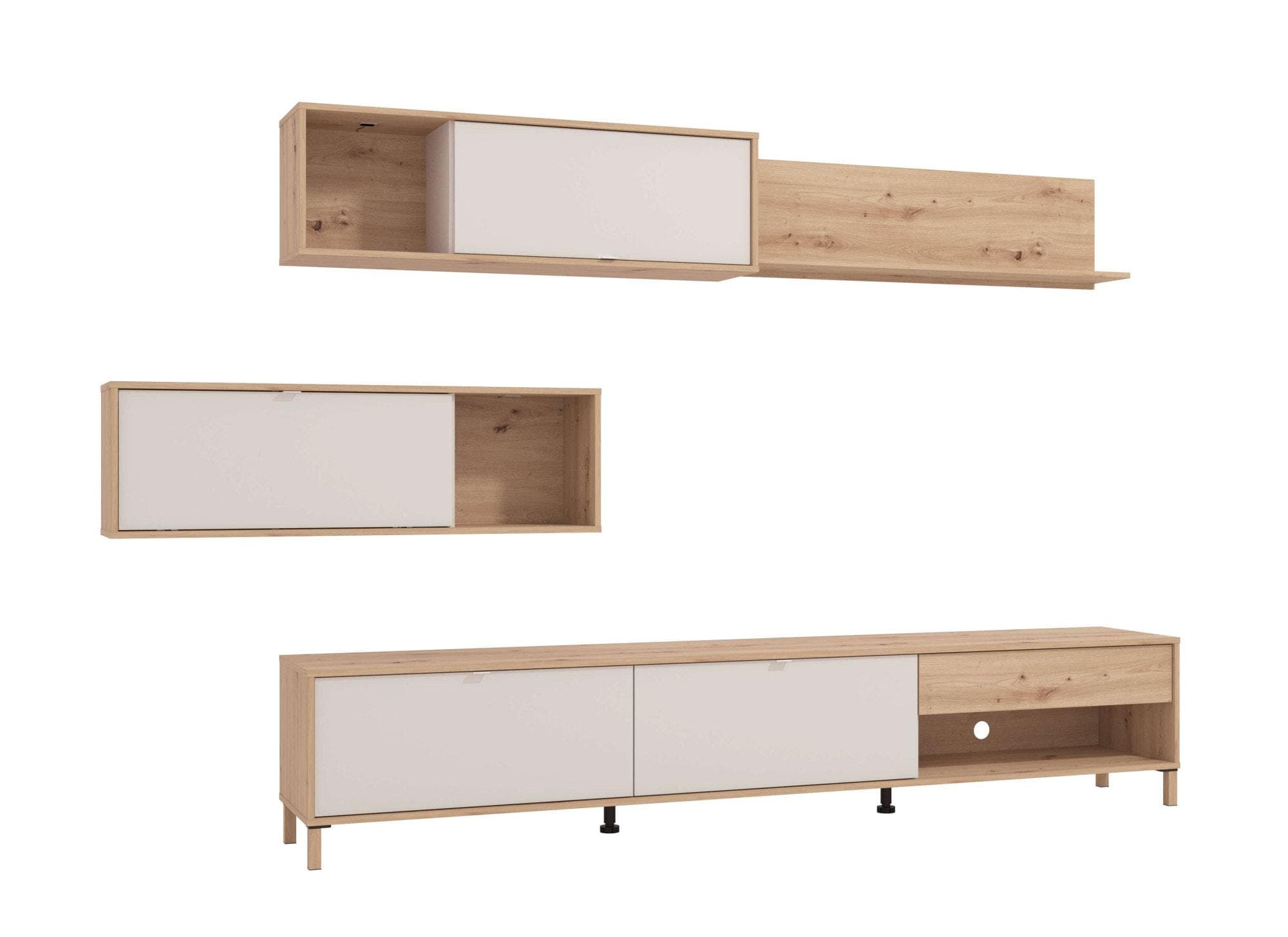 Wohnwand im Norwich-Stil