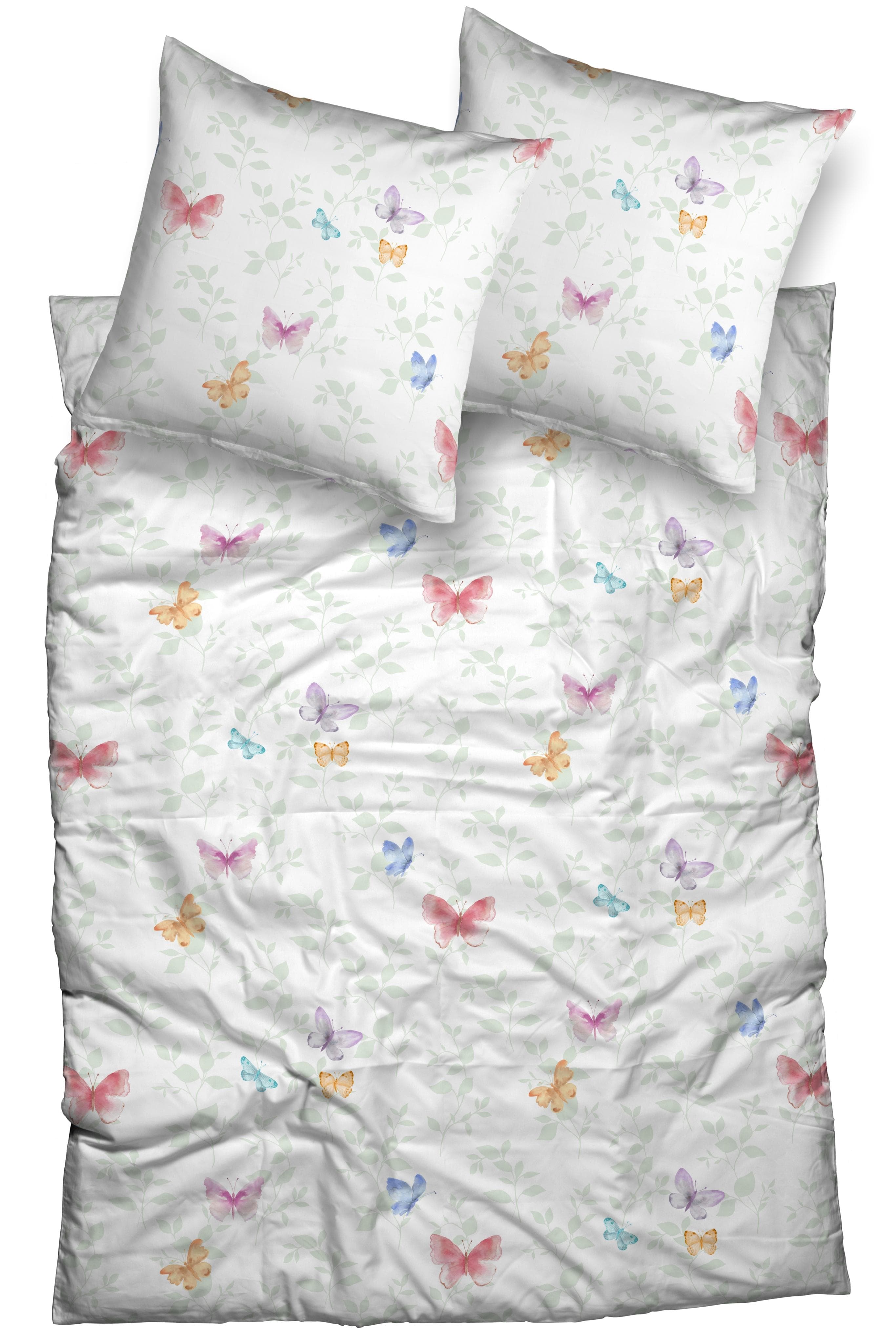 Bettwäsche CASATEX Alara Multicolor Schmetterlinge