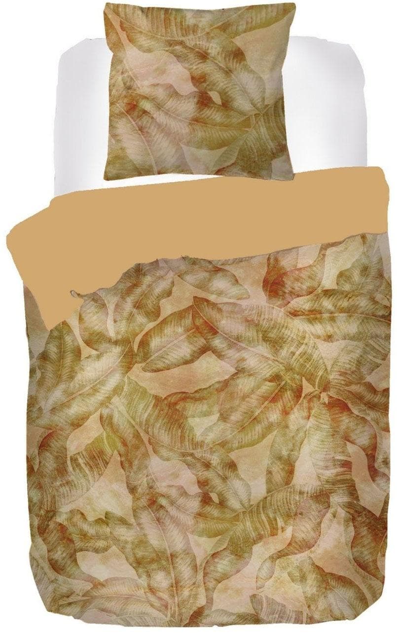 KAYORI Bettwäsche Osei 100% Bio-Baumwoll-Satin Beige