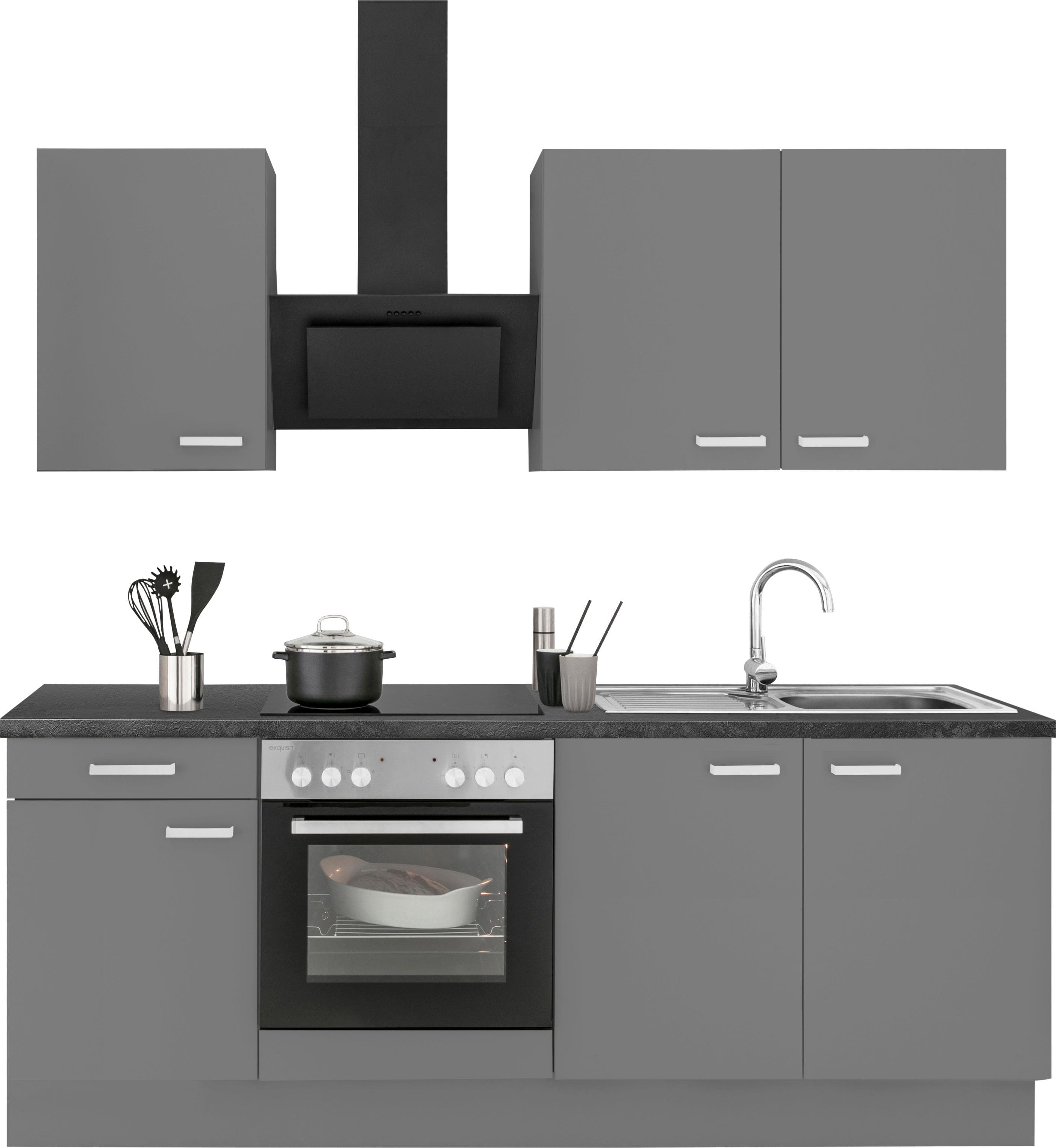 OPTIFIT Küchenzeile Parma, ohne E-Geräte, Breite 210 cm