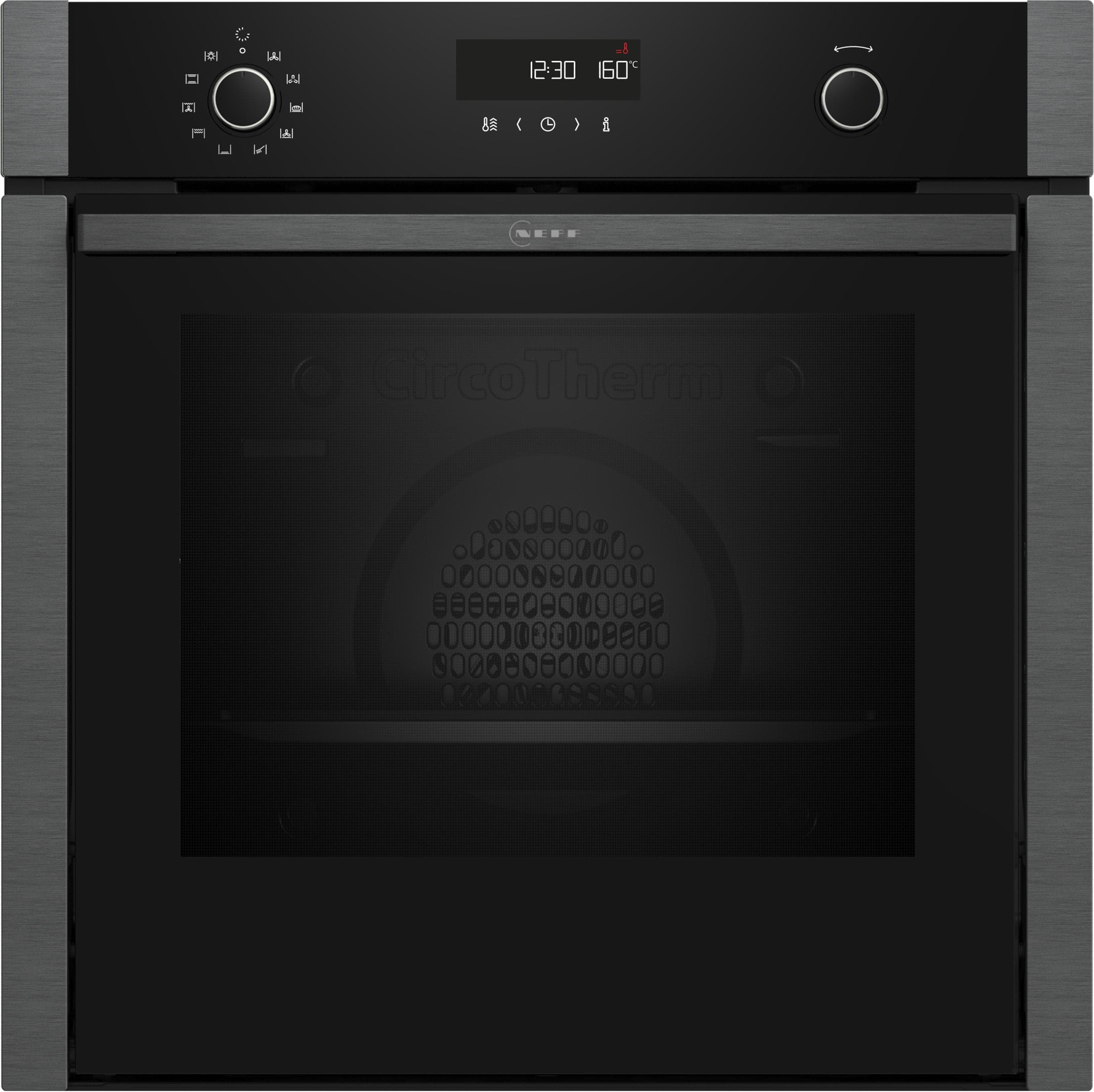 NEFF Pyrolyse Backofen B6ACH7AG3 A+ 71 Liter Graphite-Grey