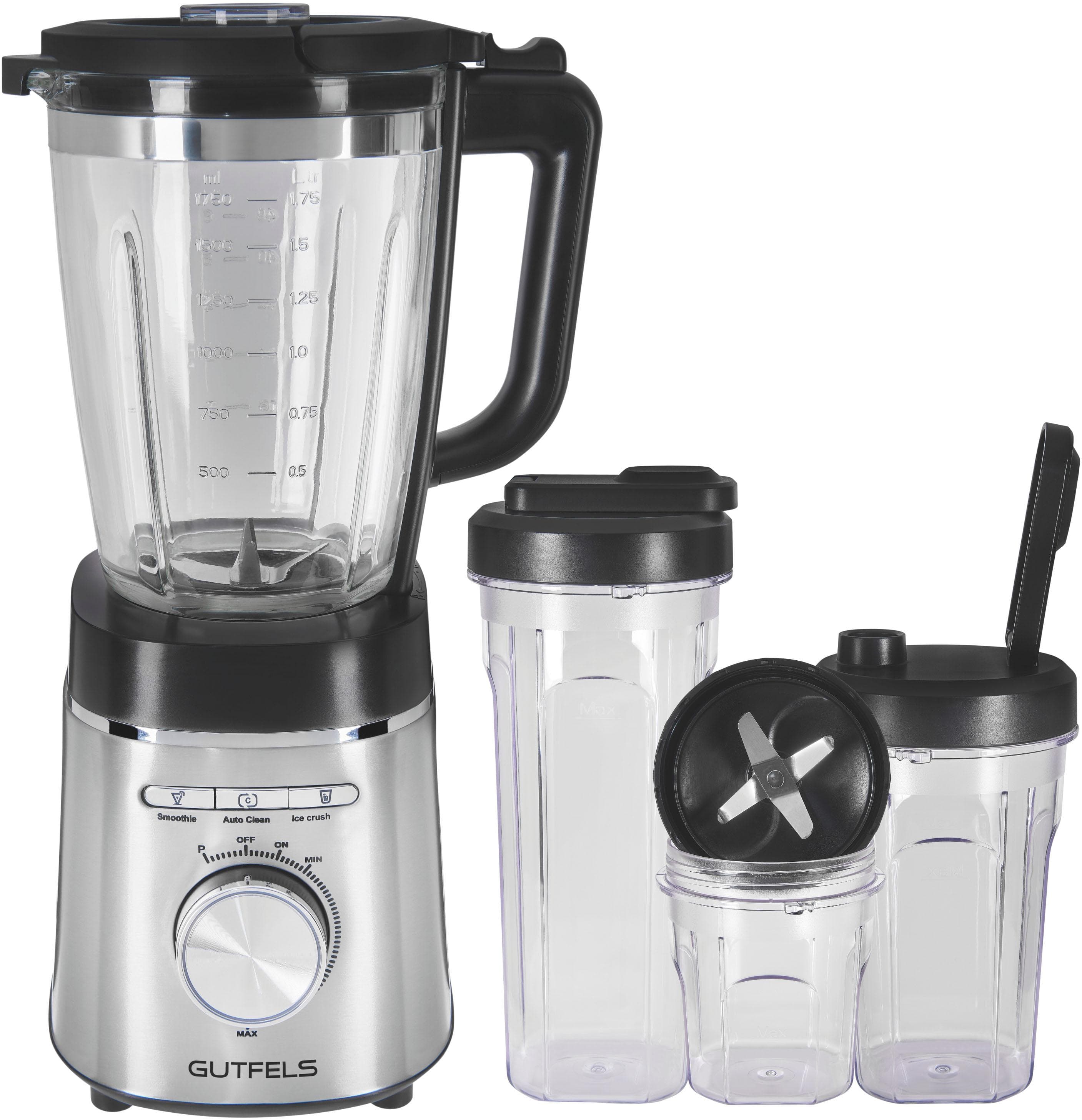 GUTFELS Standmixer BLEND 5010 Schwarz-Inox 1400 W