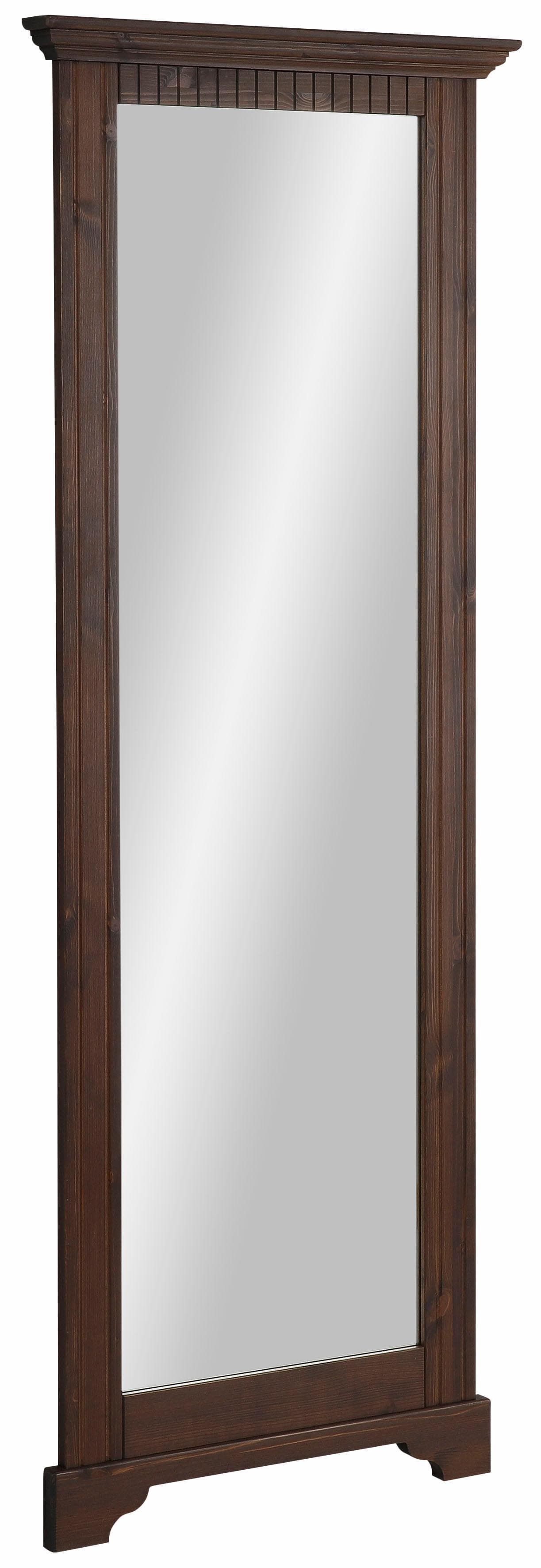 OTTO HOME Spiegel Rustic Dunkelbraun Massivholz Kiefer