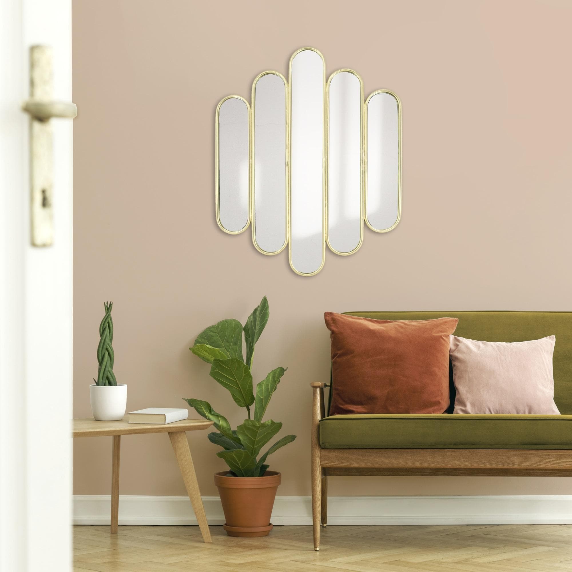 Art for the Home Designer Touch Gold Luxus Spiegel