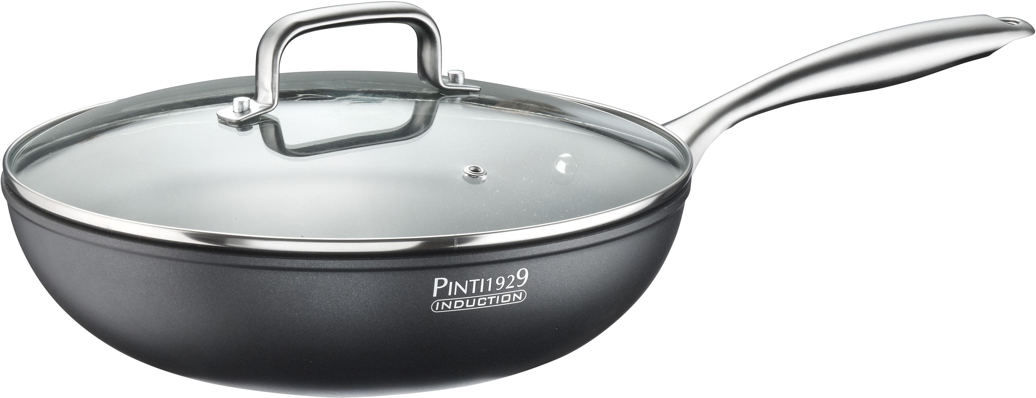 Pinti Inox Wok ST1 28 cm 3-lagige Antihaftbeschichtung