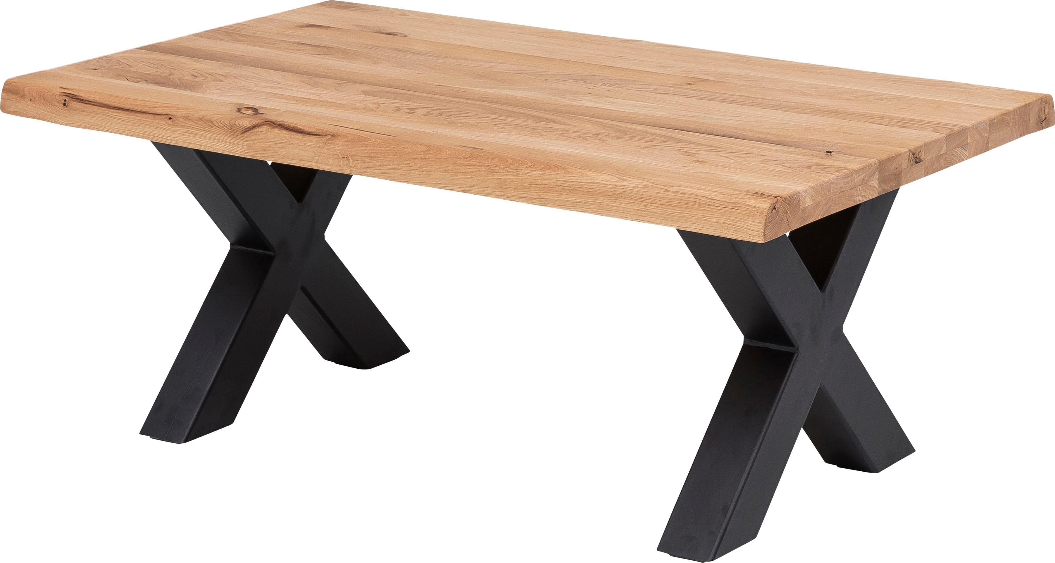 Home Affaire Couchtisch Tristan Eiche Natur Schwarz