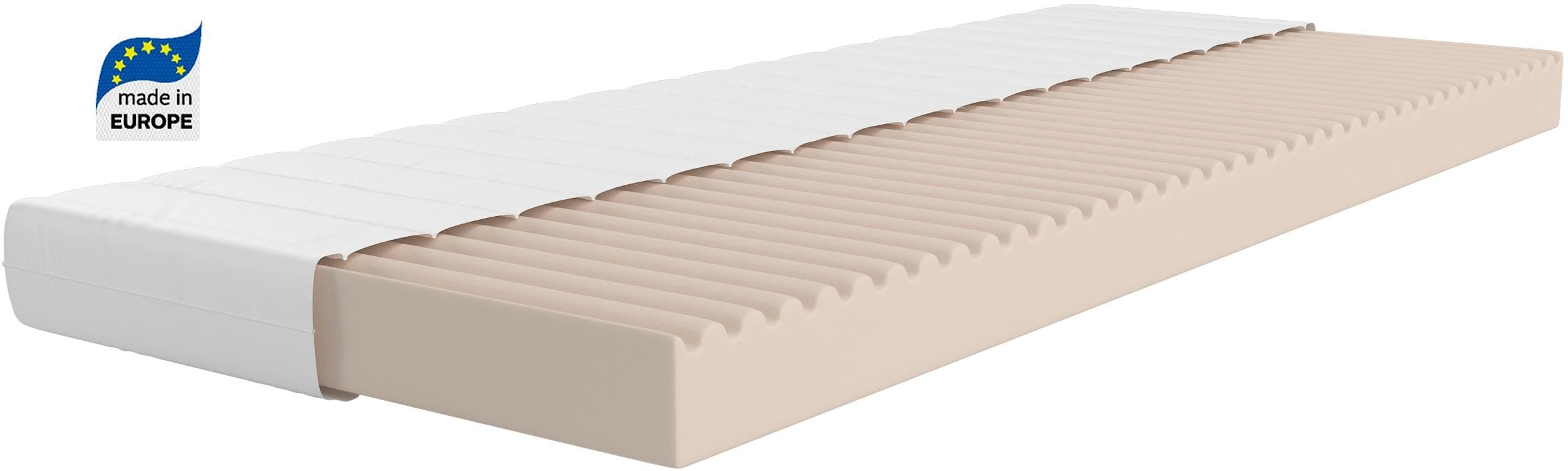 my home Livja 13 Komfortschaummatratze 7-Zonen, Wendematratze, atmungsaktiv, 2 Härtegrade