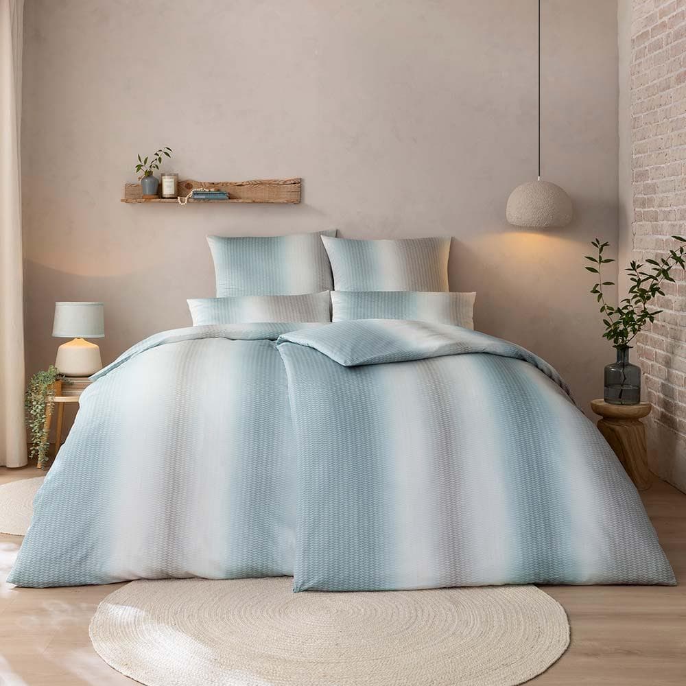 ESTELLA Bettwäsche Caspian Jade Satin de Luxe 3-tlg.
