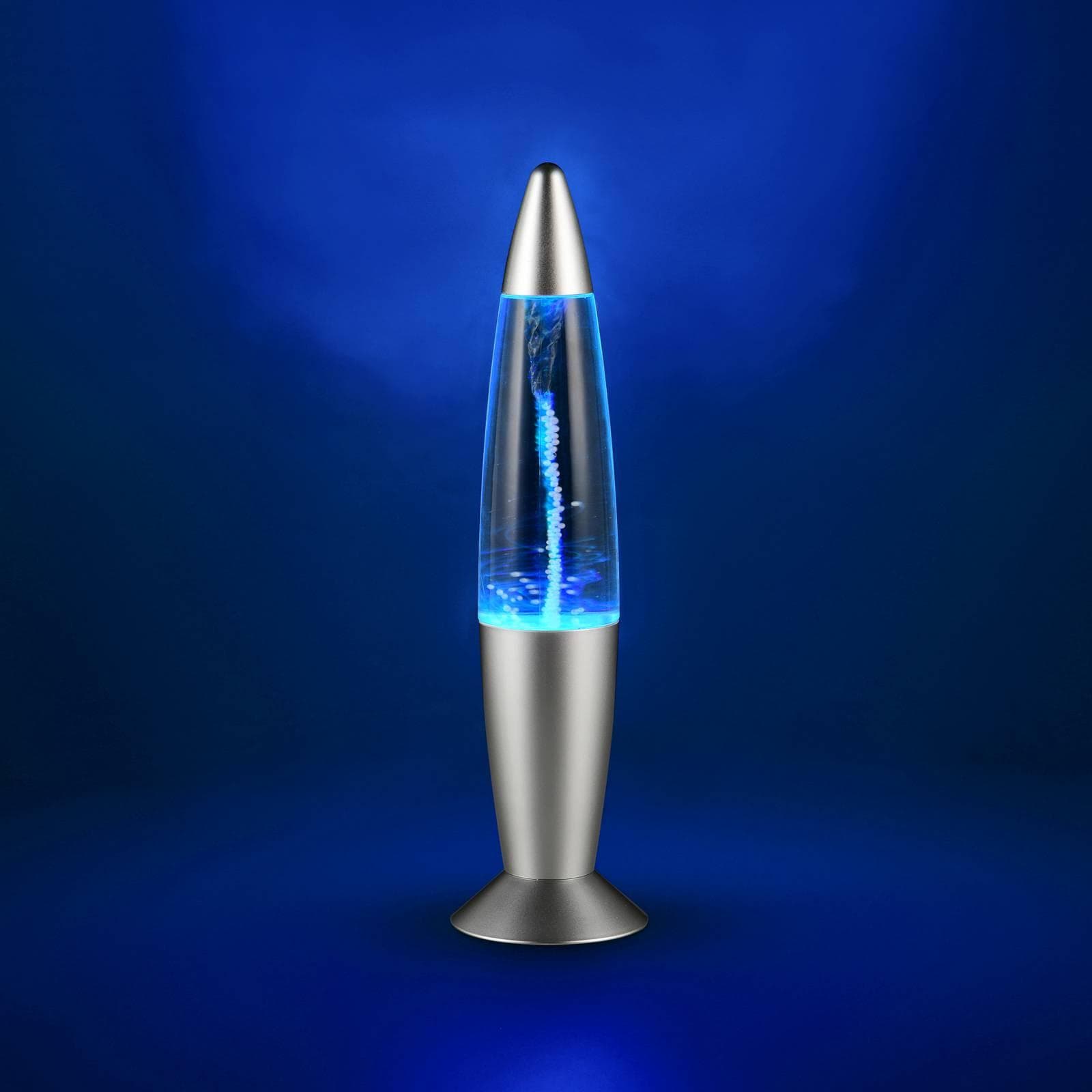 LED-Tischleuchte Holly, Titanfarben, RGB, USB