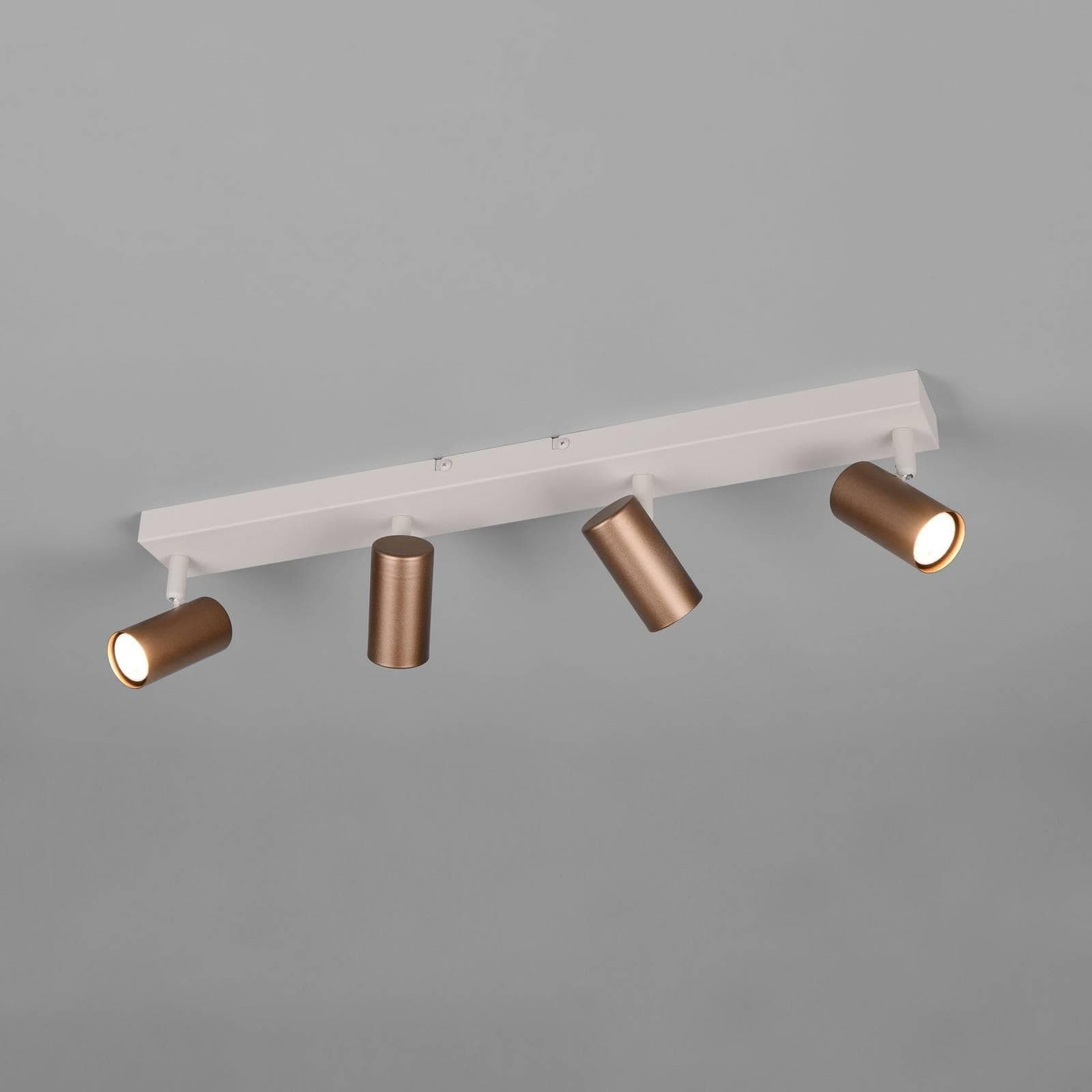 Strahler Taryn Braun Metall Mini-GU10