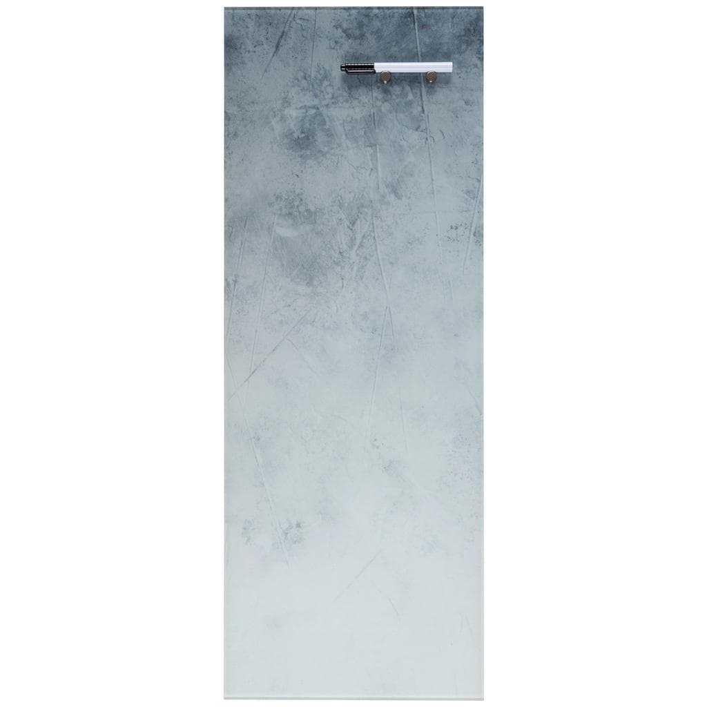 Euroart Magnettafel Stein-Design Glas 30x80cm
