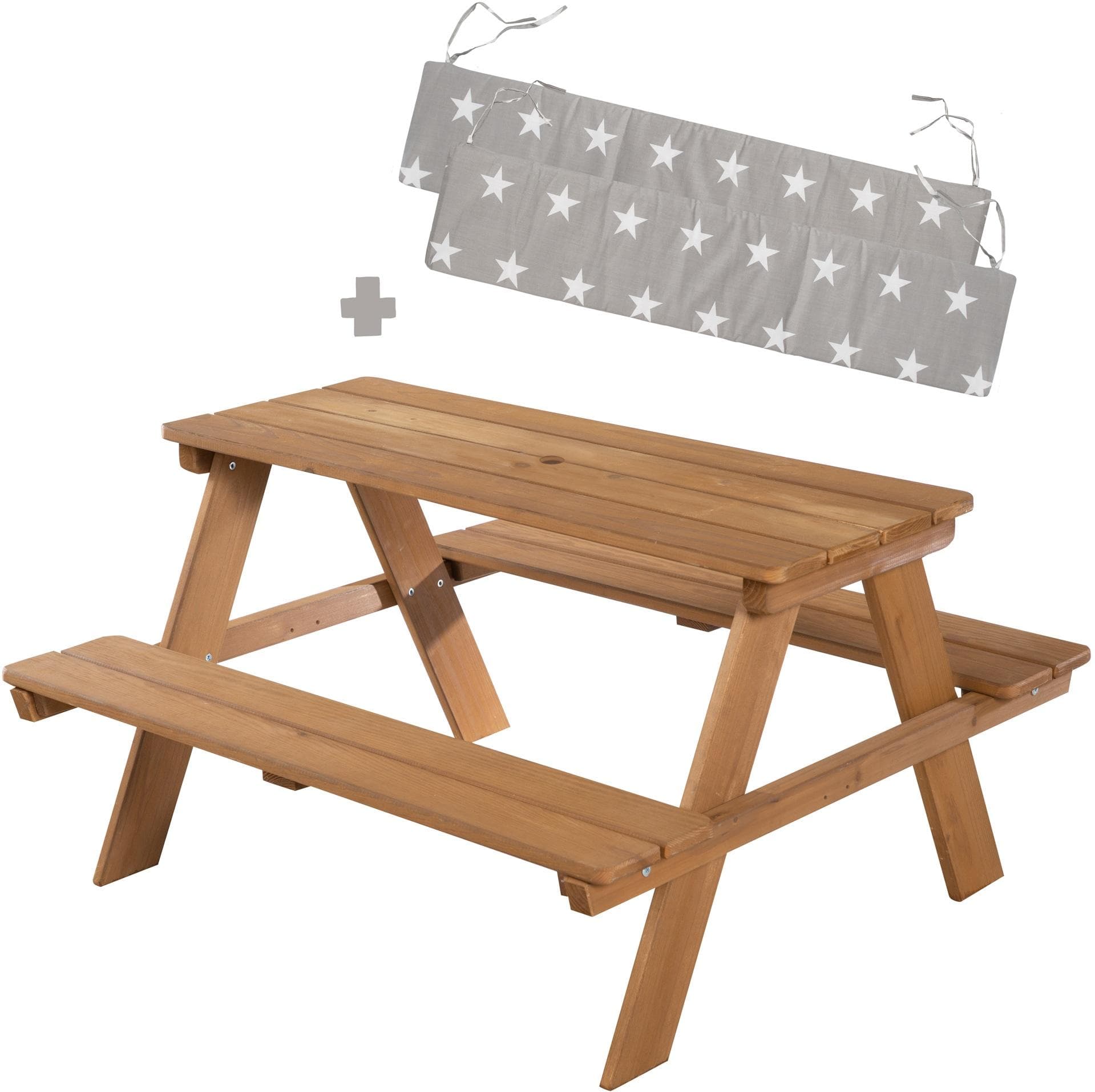 Roba Kindersitzgruppe Picknick for 4 Outdoor Teakholz-Optik