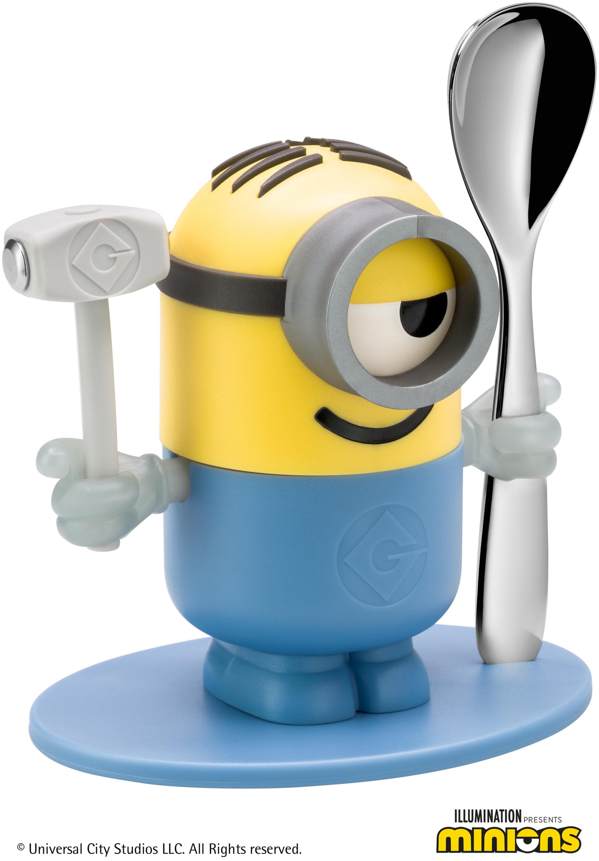 WMF Eierbecher MINIONS Gelb Blau