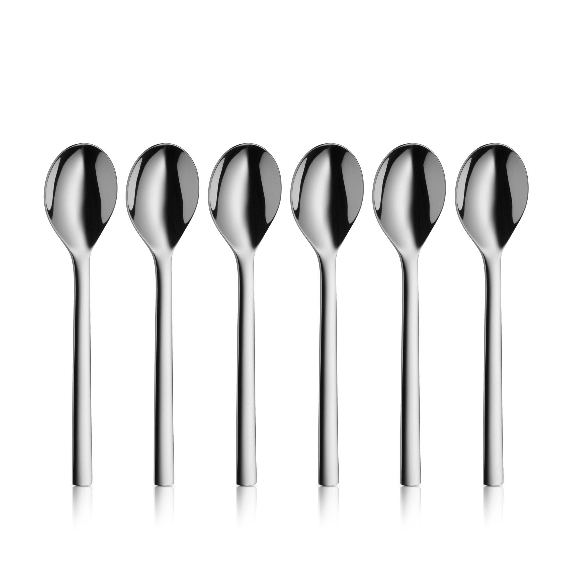 WMF Kaffeelöffel Nuova 6-tlg. Silber Poliert Edelstahl