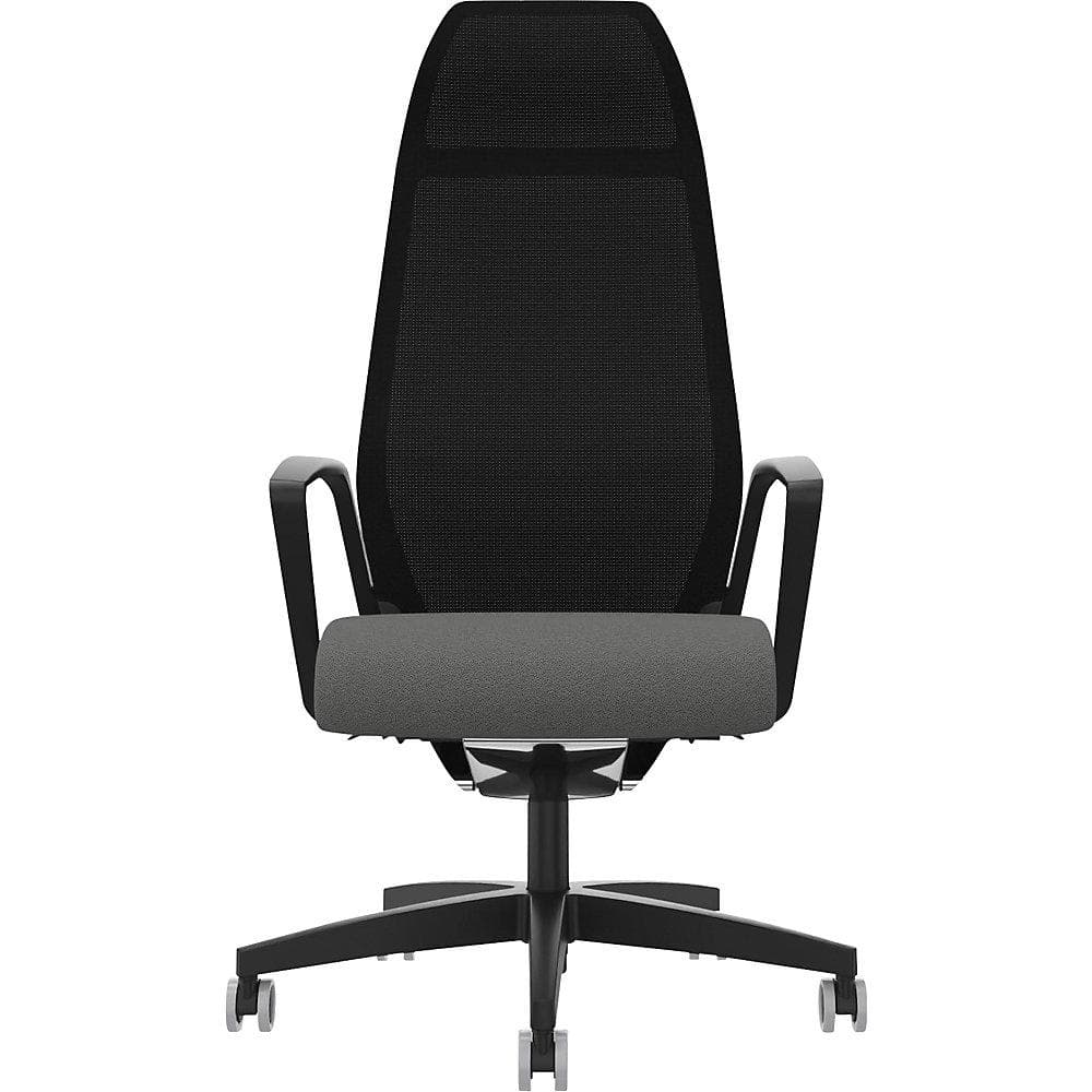 Züco Bürostuhl Selvio 0146 Netz-Rückenlehne anthrazit-metallic