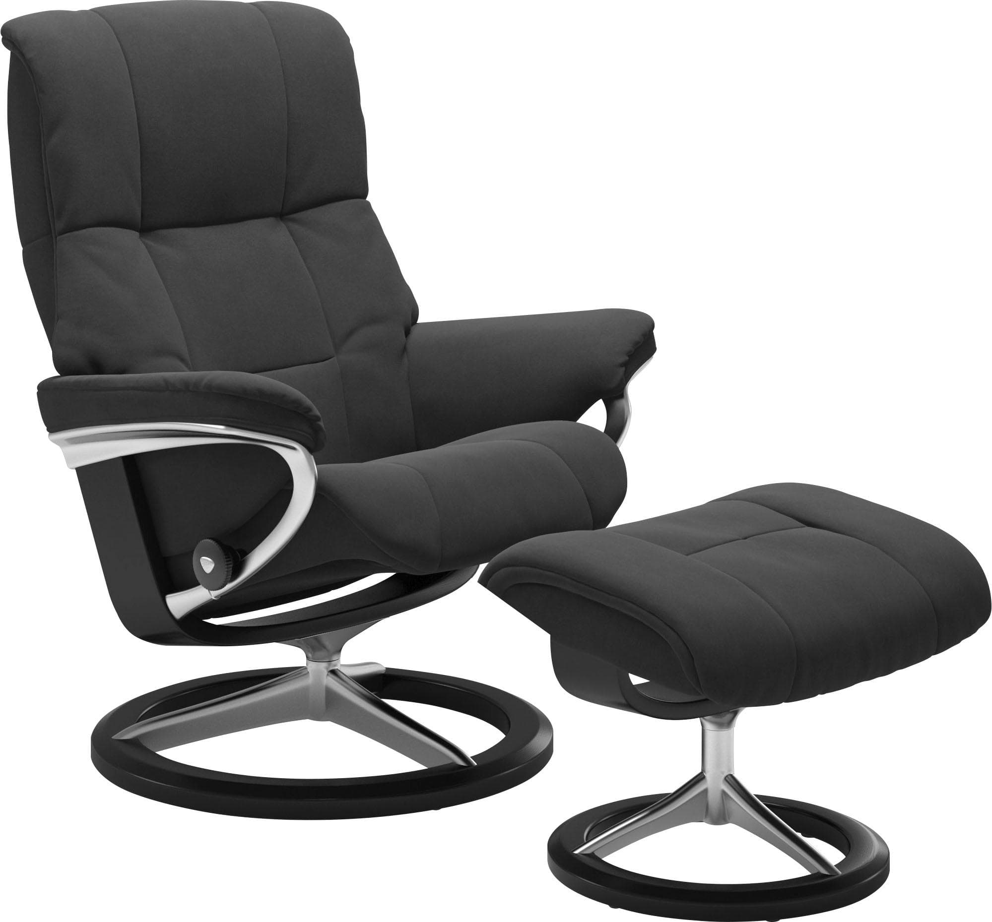 Relaxsessel STRESSLESS Mayfair grau Microfaser DINAMICA