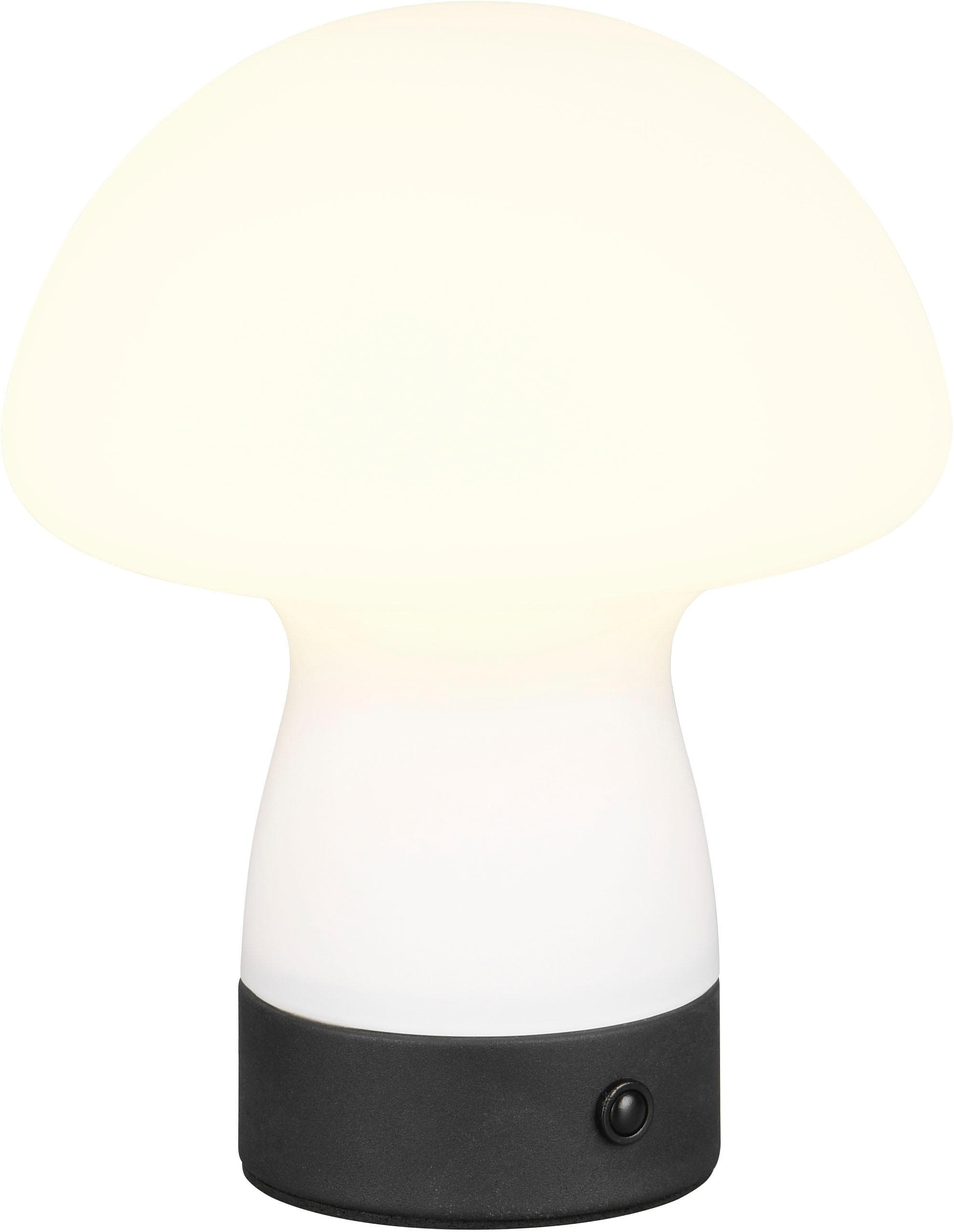 REALITY DOOLEY LED Tischleuchte weiß matt Akku Touchdimmer