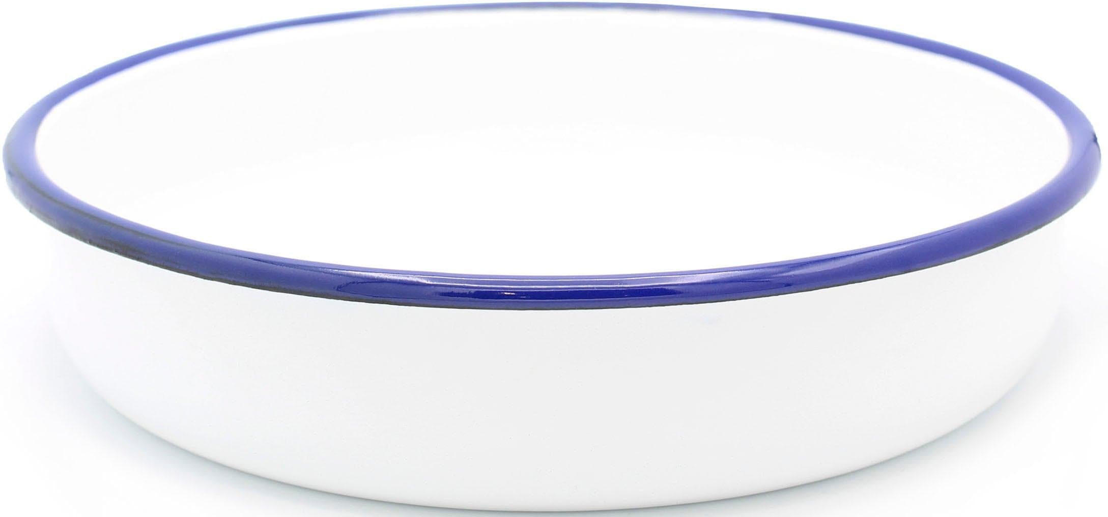 KRÜGER Schale Husum weiß Emaille