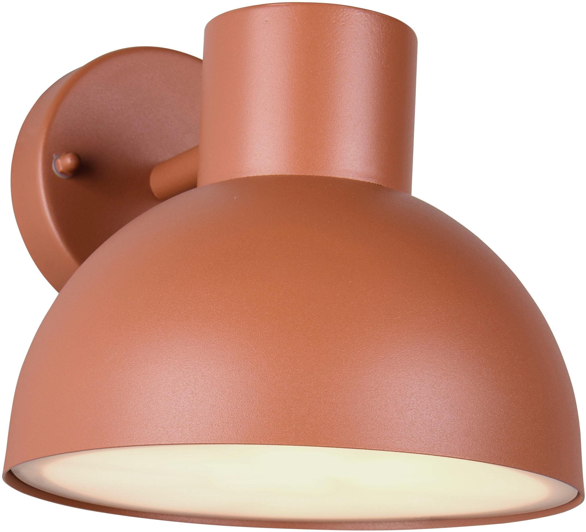 Trio Außenwandleuchte Elbe Apricot Aluminium-Druckguss E27