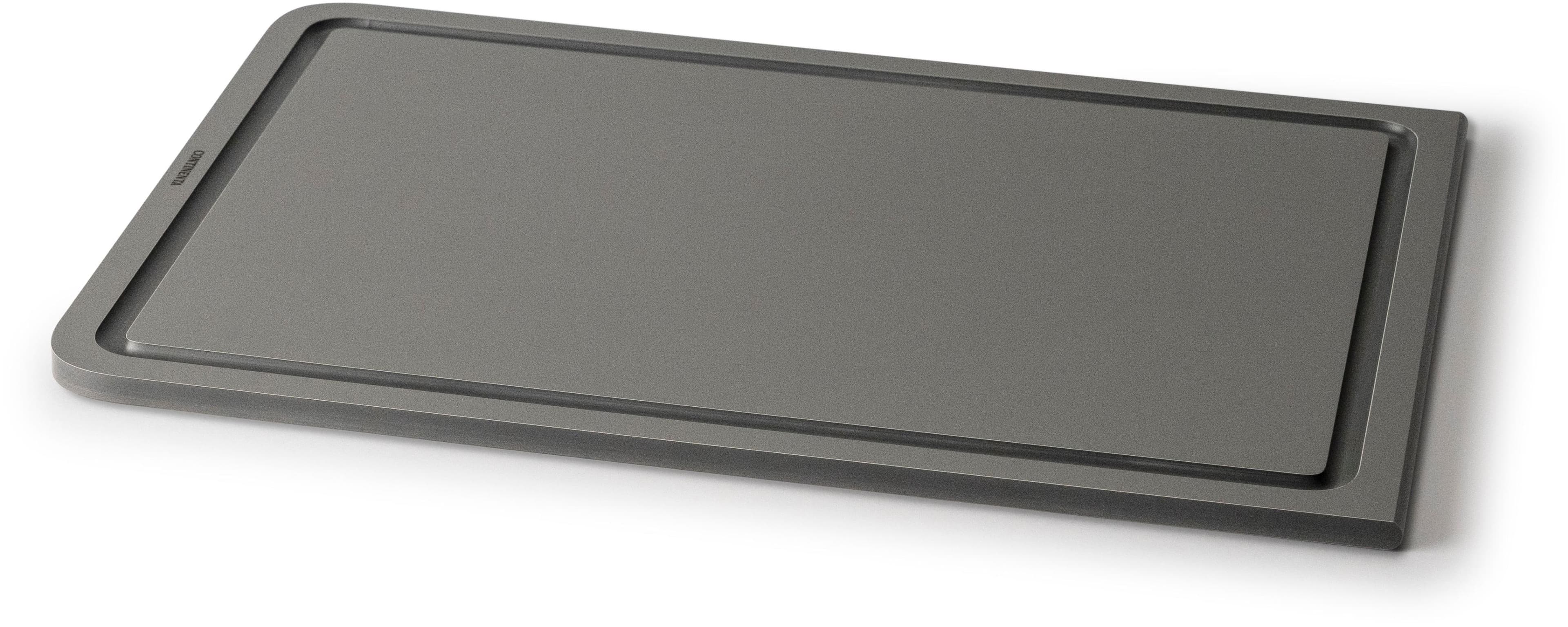 CONTINENTA Tranchierbrett Duracore grau Zellulosefaser