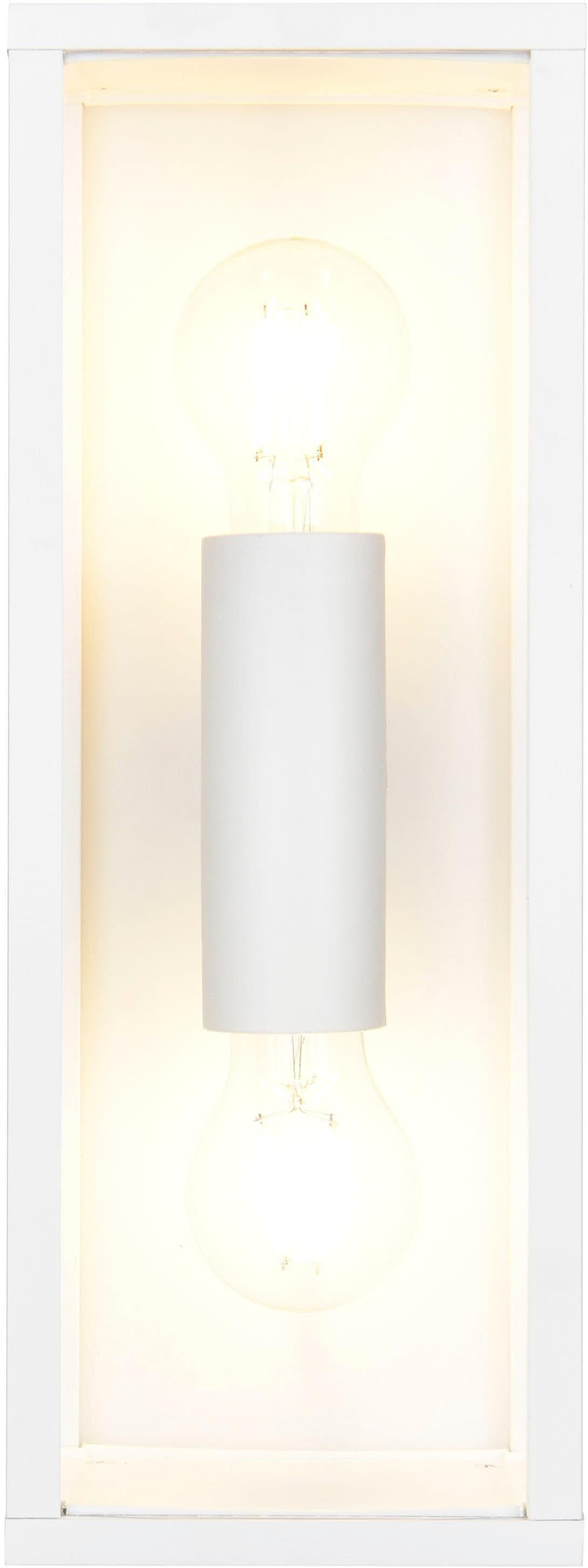 Trio Außenwandleuchte Garonne weiß matt Aluminiumdruckguss E27