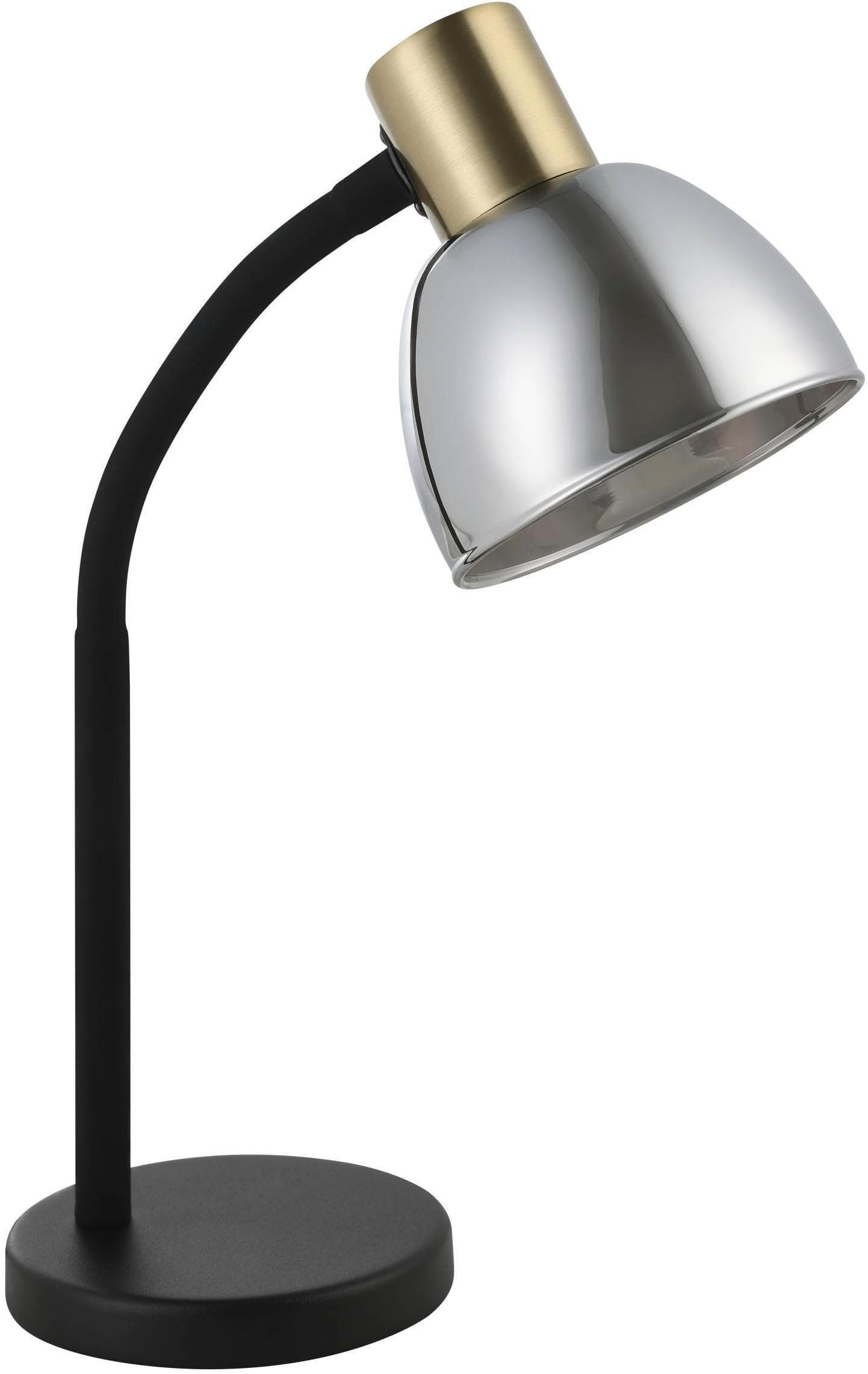 Tischleuchte Macere Messing/Schwarz Eglo