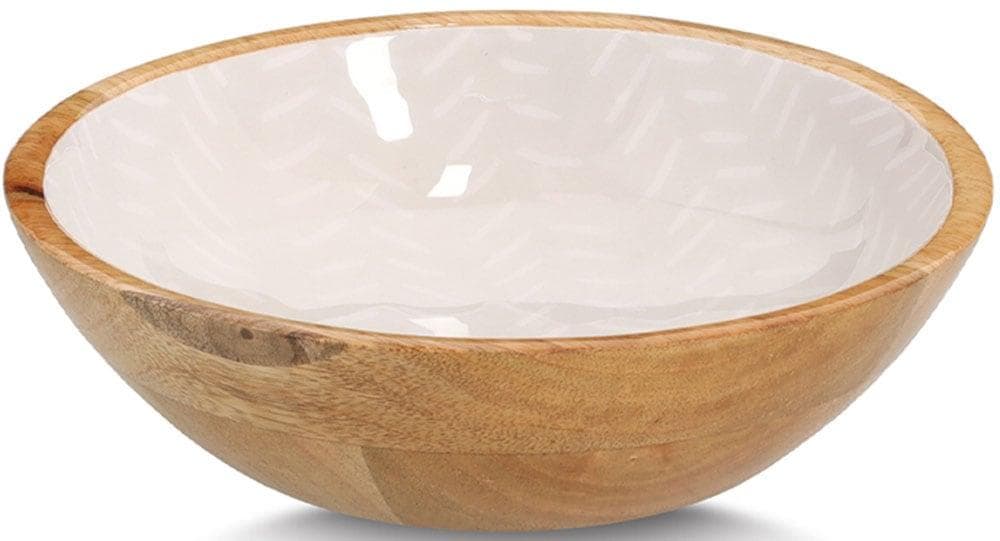 Schale ZELLER PRESENT Mangoholz beige - Modernes Design