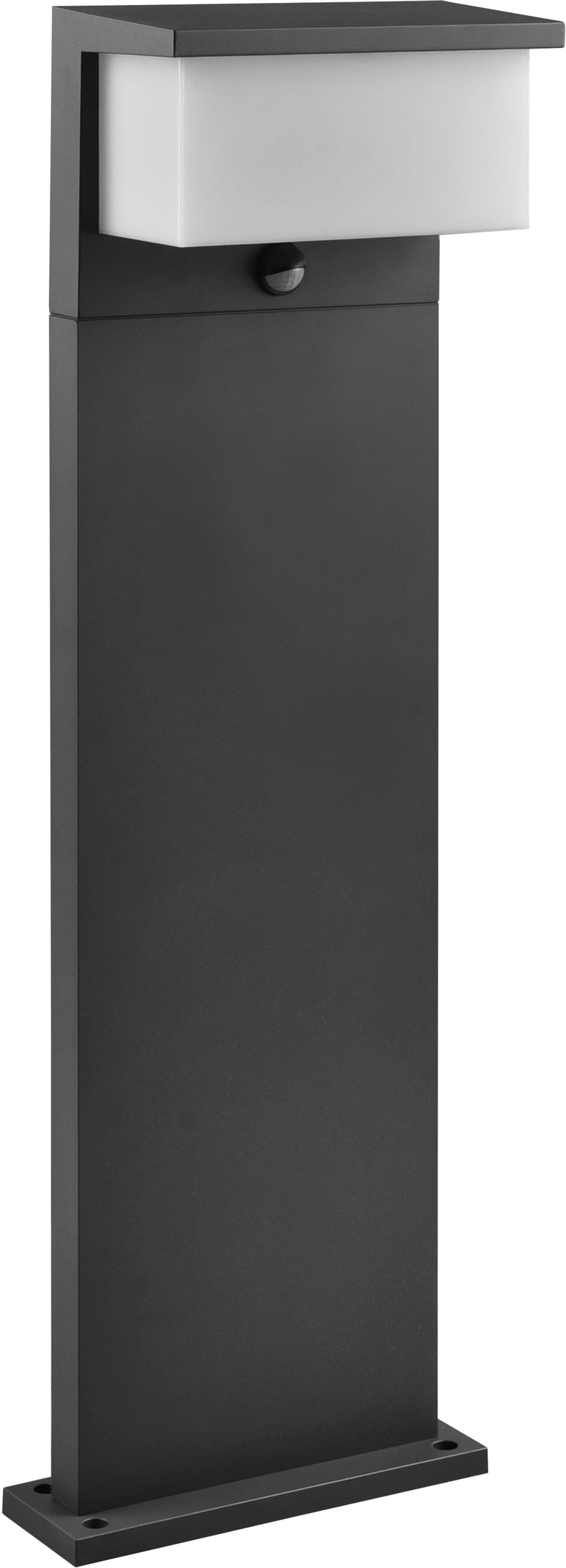 Trio Leuchten LED Außen-Stehlampe Schwarz/Weiß Bewegungsmelder