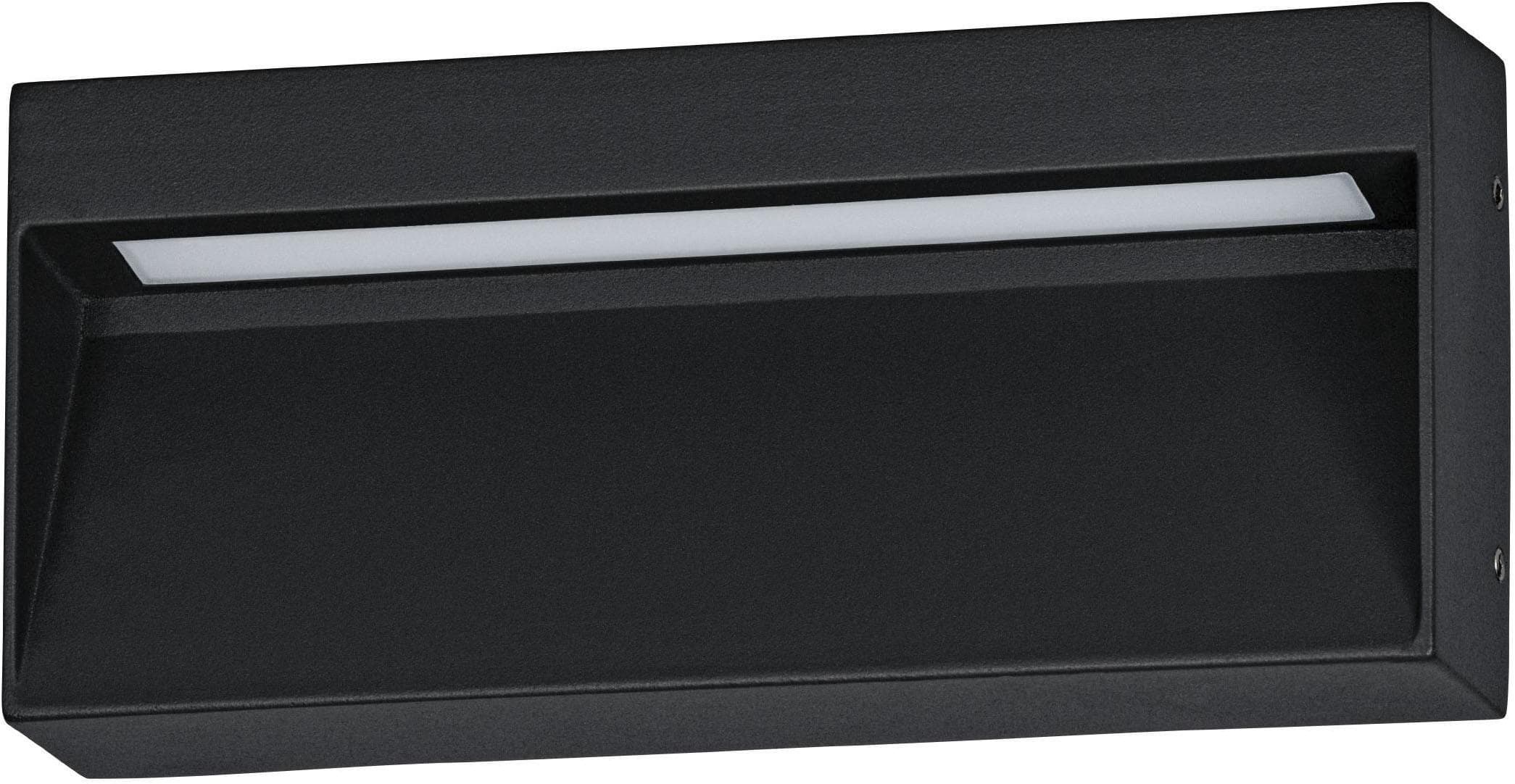 EGLO Wandleuchte Maruggio LED Außenleuchte Schwarz