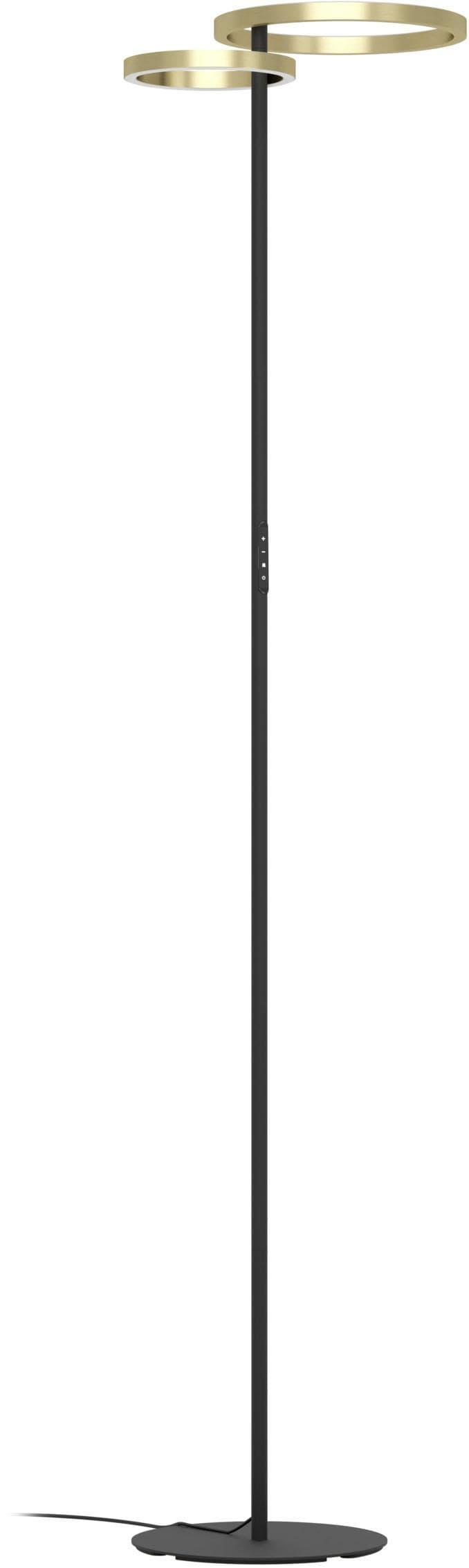 EGLO Stehlampe CASTELPOTO 1 Messing-gebürstet