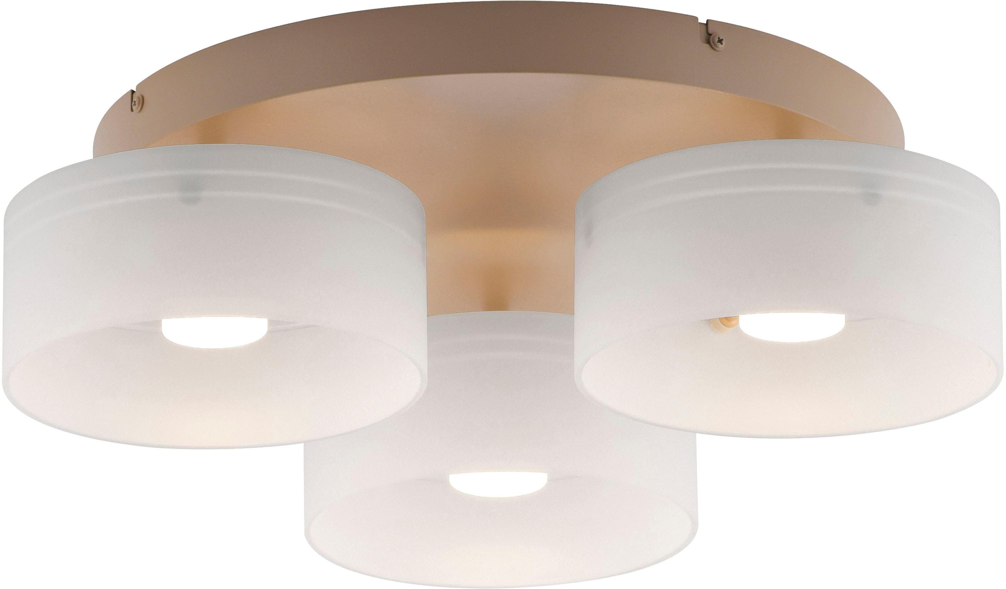 PAUL NEUHAUS LED Deckenleuchte MARIKA Sand Dimmbar Memoryfunktion