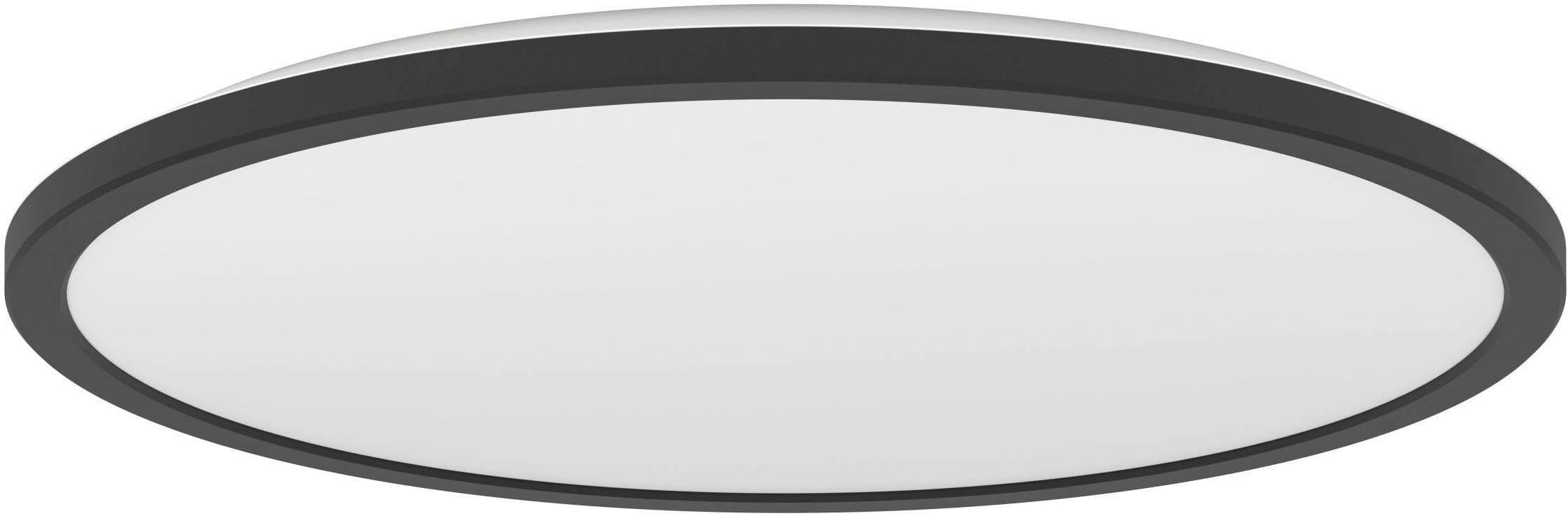 EGLO Rovito-Z LED Deckenleuchte Schwarz Smart Home IP44