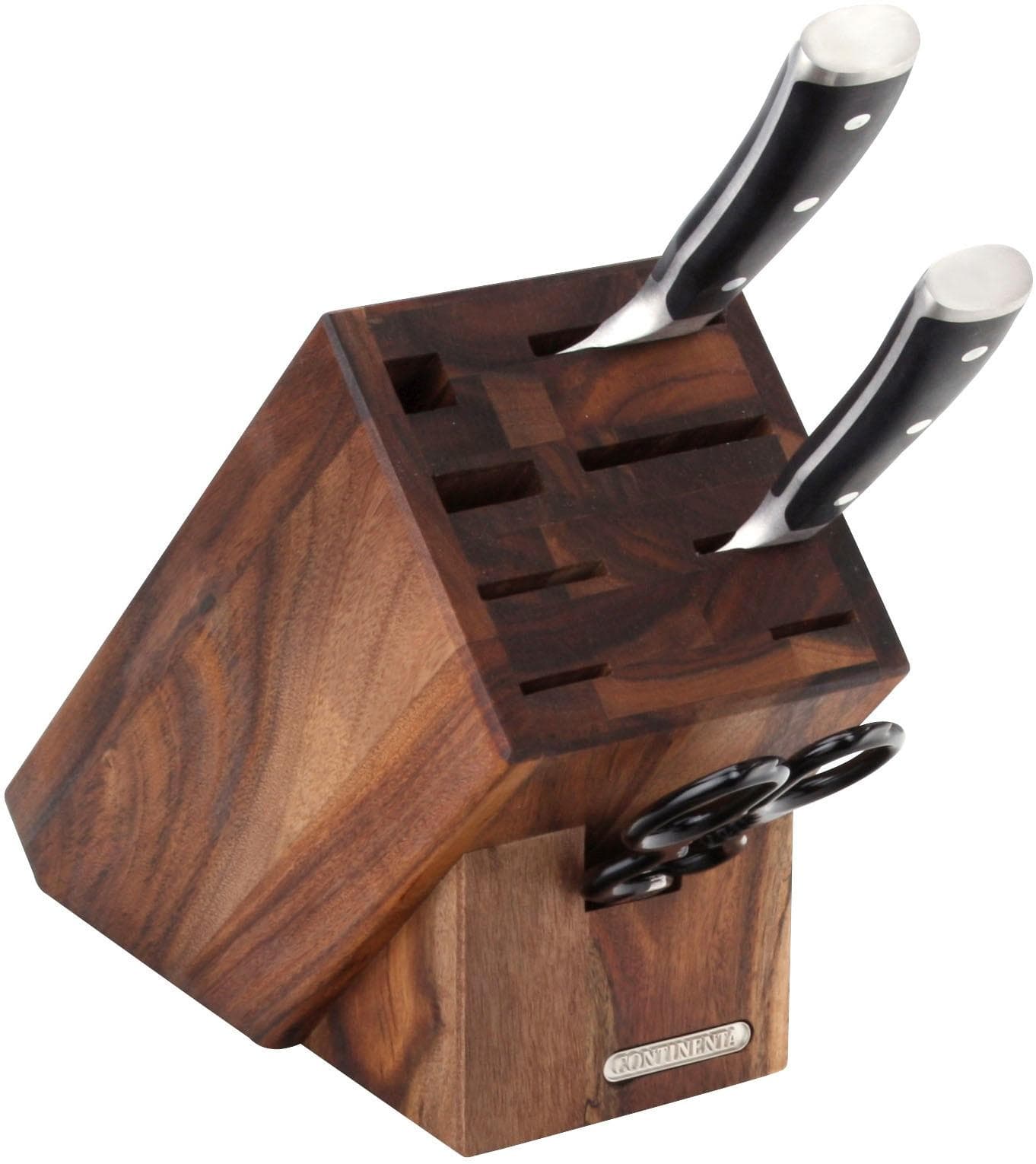 CONTINENTA Messerblock Akazie Holzfarben