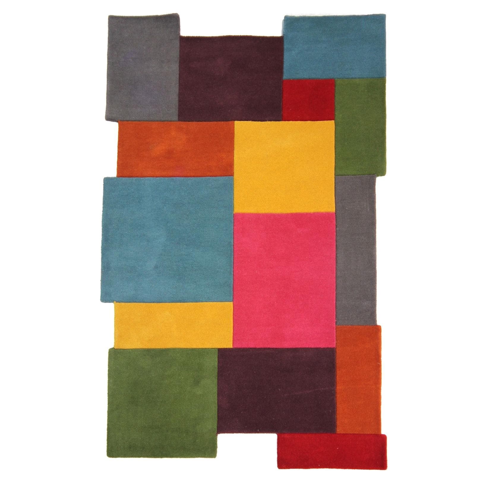 Wollteppich Geometrisch Modern 150x240cm