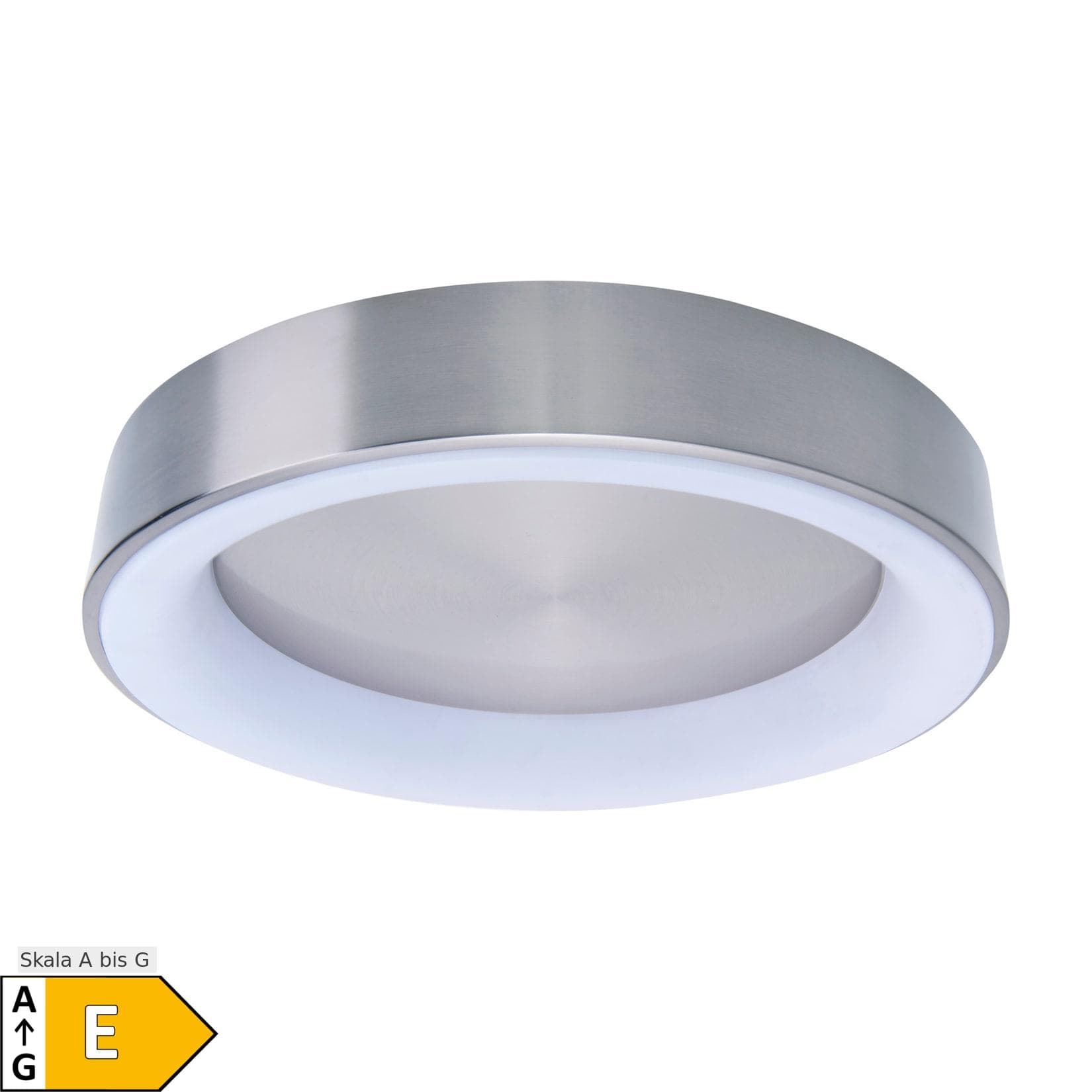 NAEVE LEUCHTEN LED-Deckenleuchte 1386961 RGBW Grau Fernbedienung