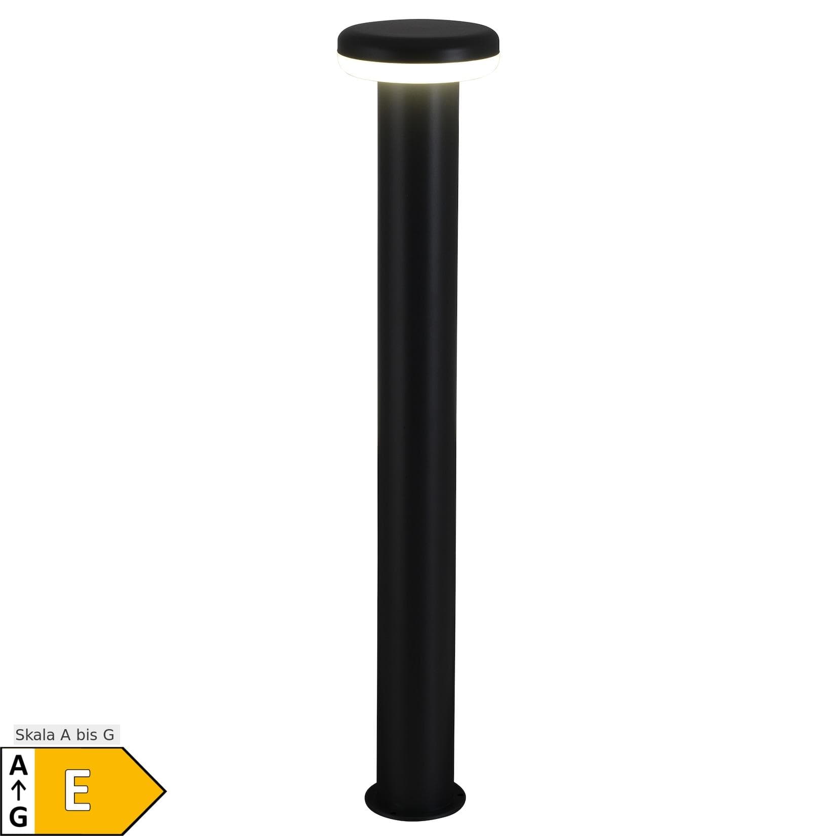 LED Sockelleuchte NÄVE "Pilz" Grau Anthrazit 76cm Außenleuchte Terrasse