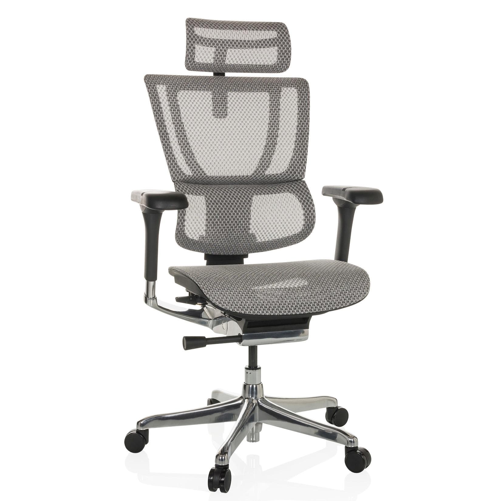 hjh OFFICE Luxus Chefsessel ERGOHUMAN SLIM GEN2 Netzstoff mit Armlehnen höhenverstellbar