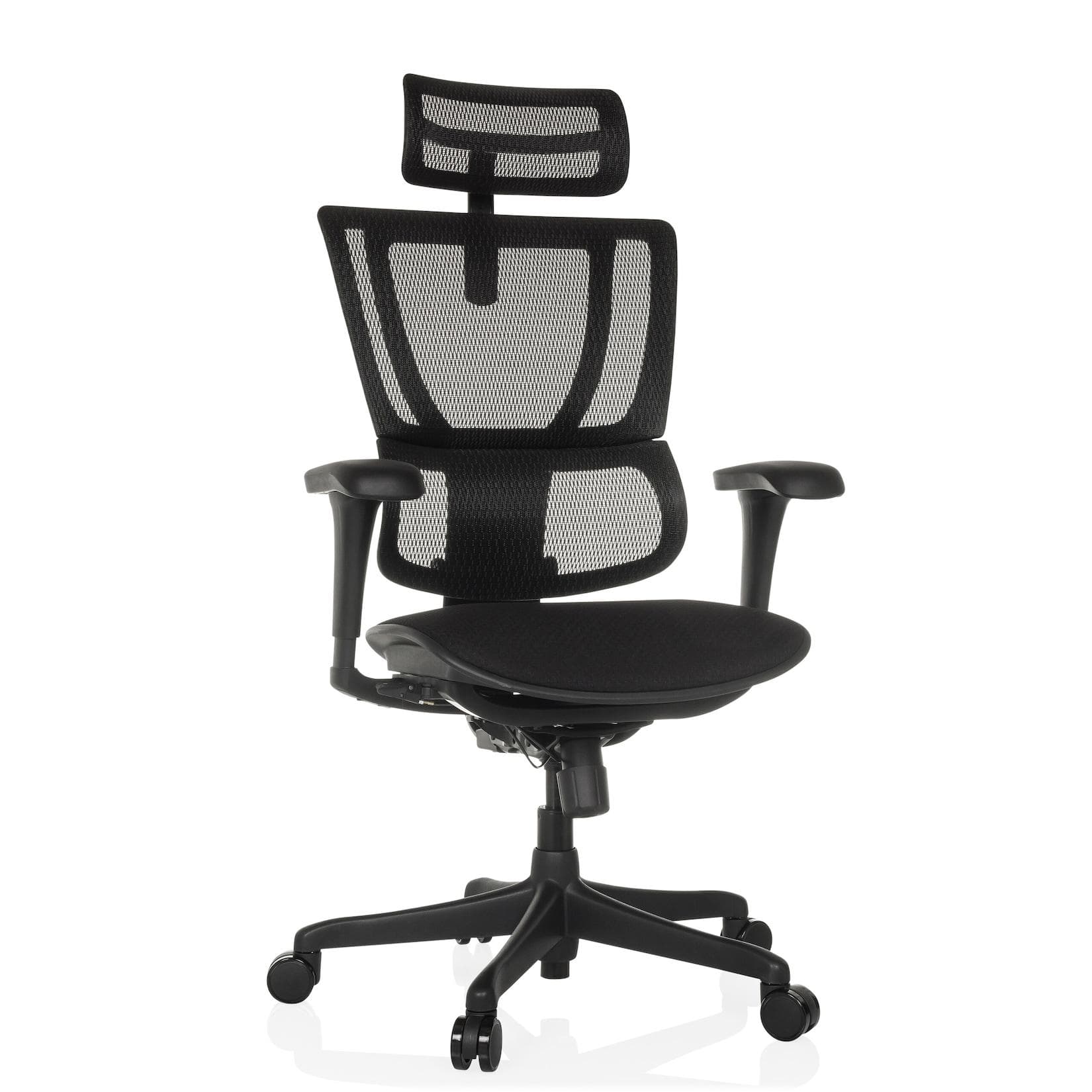 hjh OFFICE Luxus Chefsessel ERGOHUMAN SLIM ECO F GEN2 Netzstoff mit Armlehnen höhenverstellbar