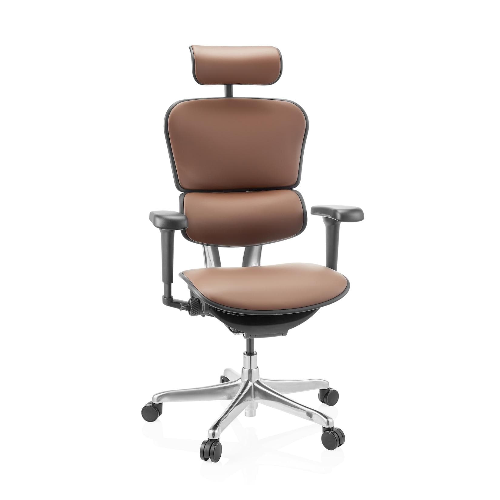 hjh OFFICE Luxus Chefsessel ERGOHUMAN ULTRA L GEN2 Leder mit Armlehnen höhenverstellbar