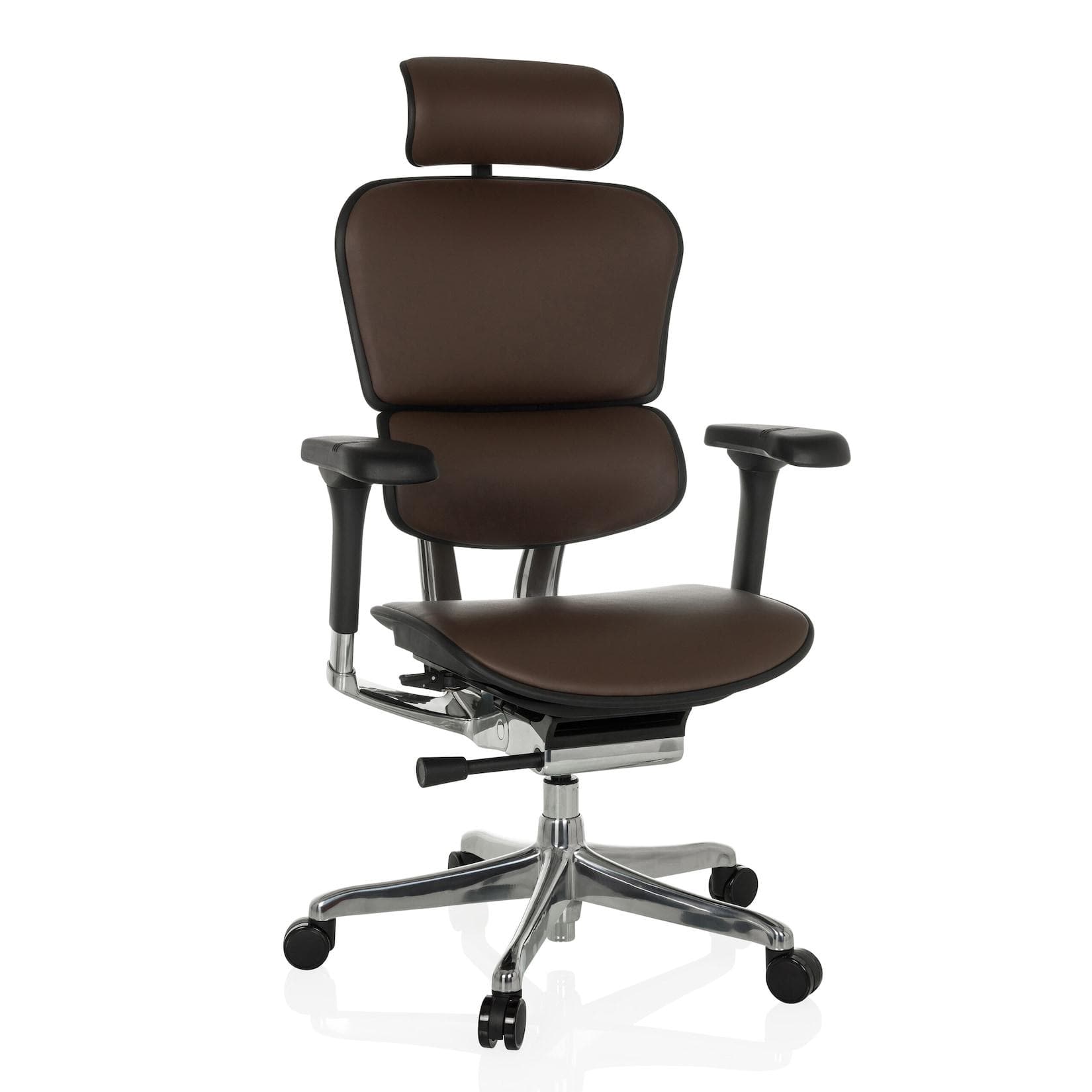 hjh OFFICE Luxus Chefsessel ERGOHUMAN GEN2 Leder Höhenverstellbar